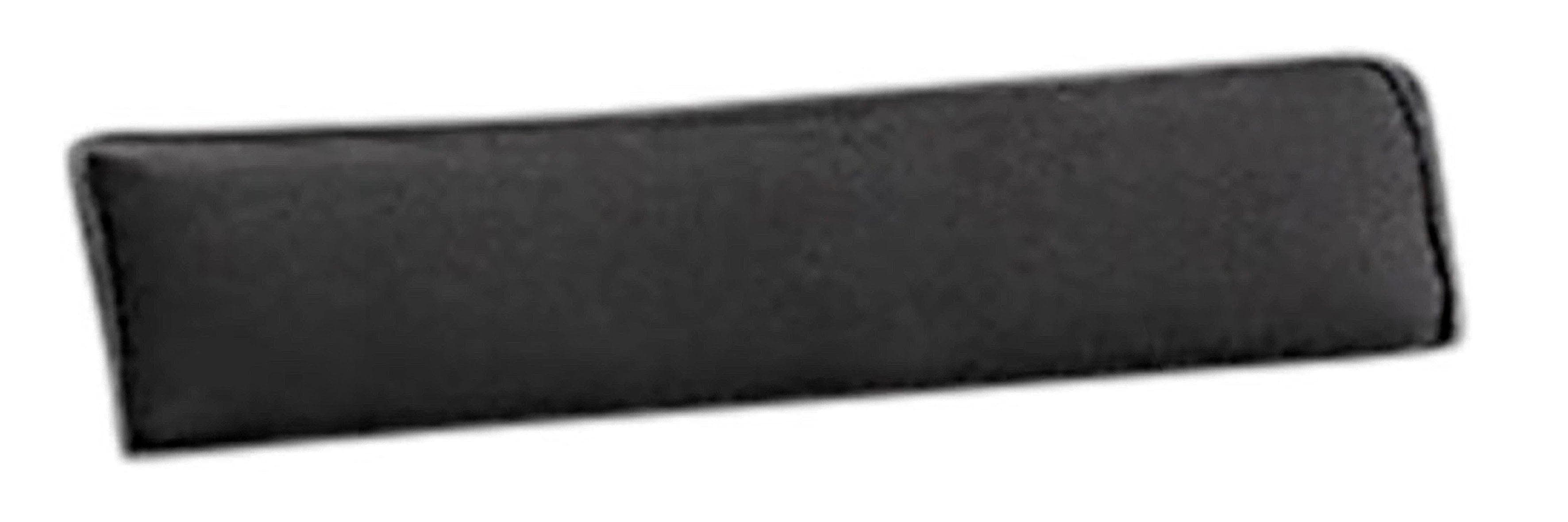 W.SCHILLIG Sofakissen Broadway Anthrazit Lederoptik 80cm