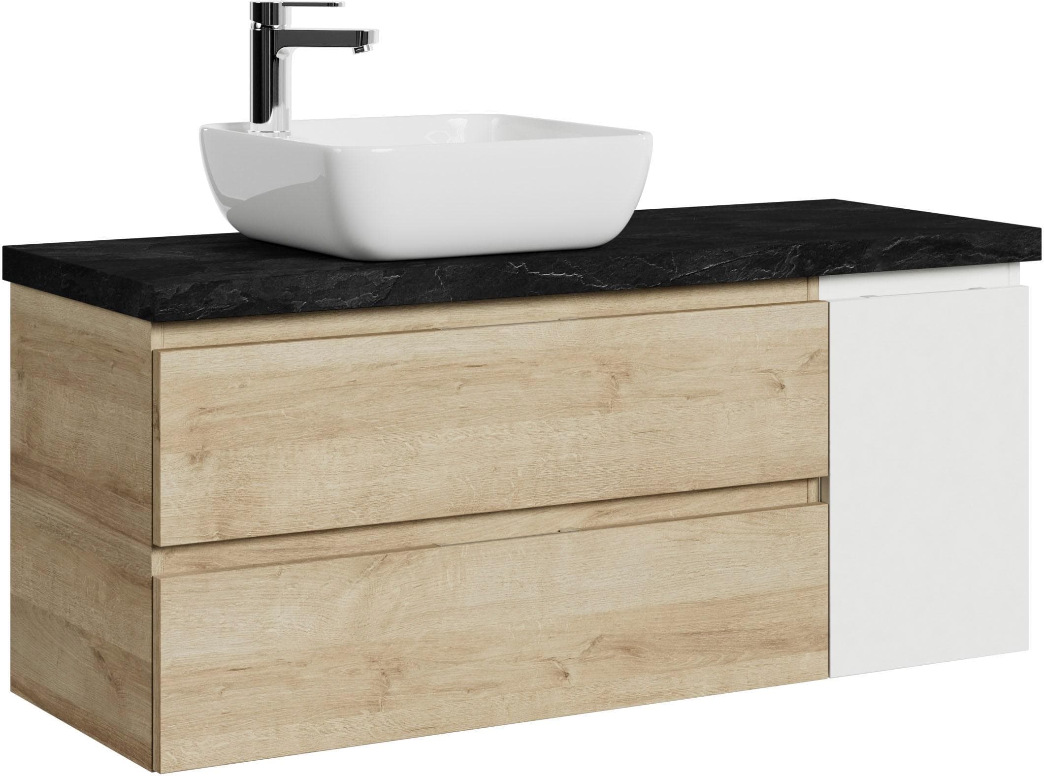 Baur Versand Waschtisch SAPHIR Serie 4035 Riviera Eiche Quer Nachbildung