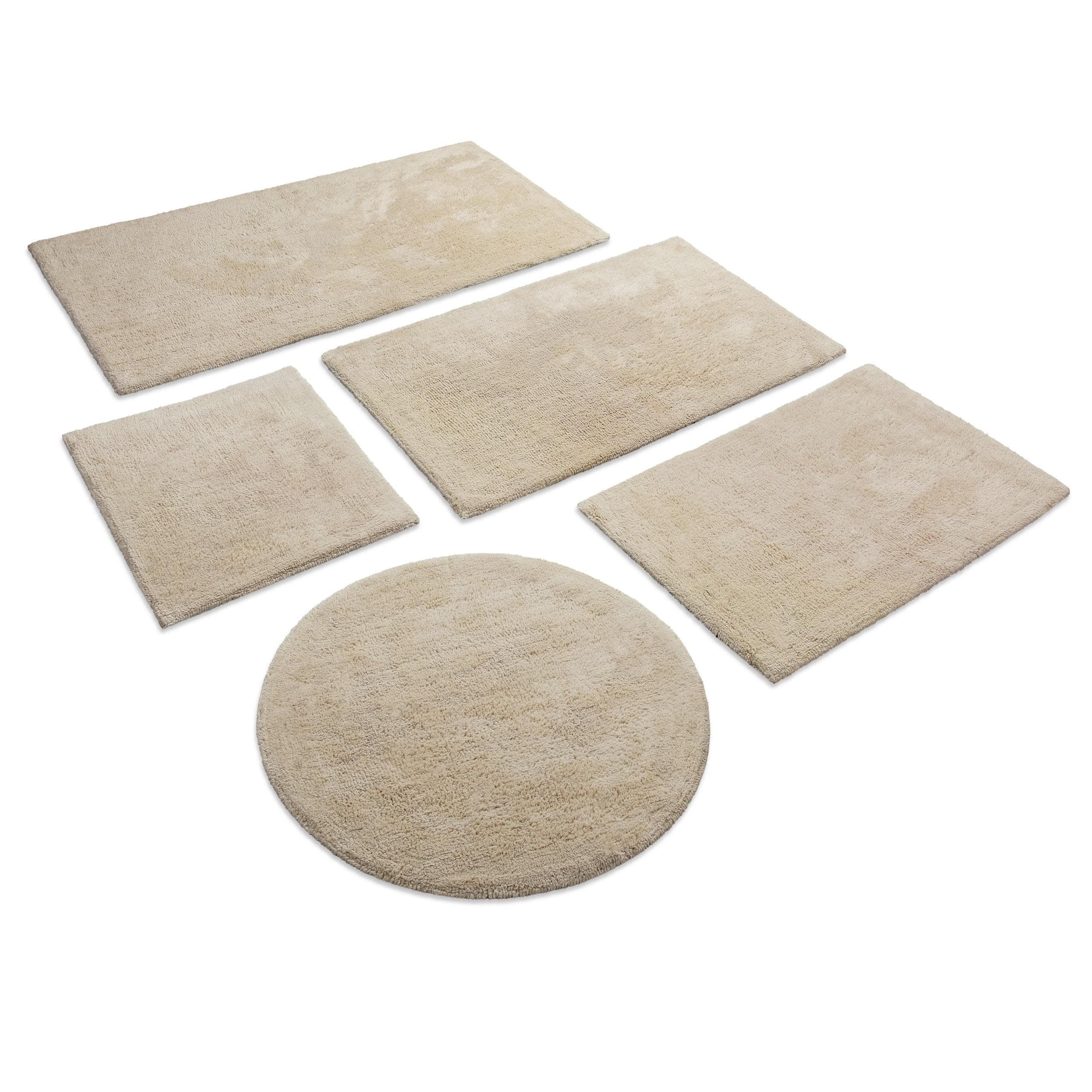 Badematte Erik Baumwolle 80 cm Rund
