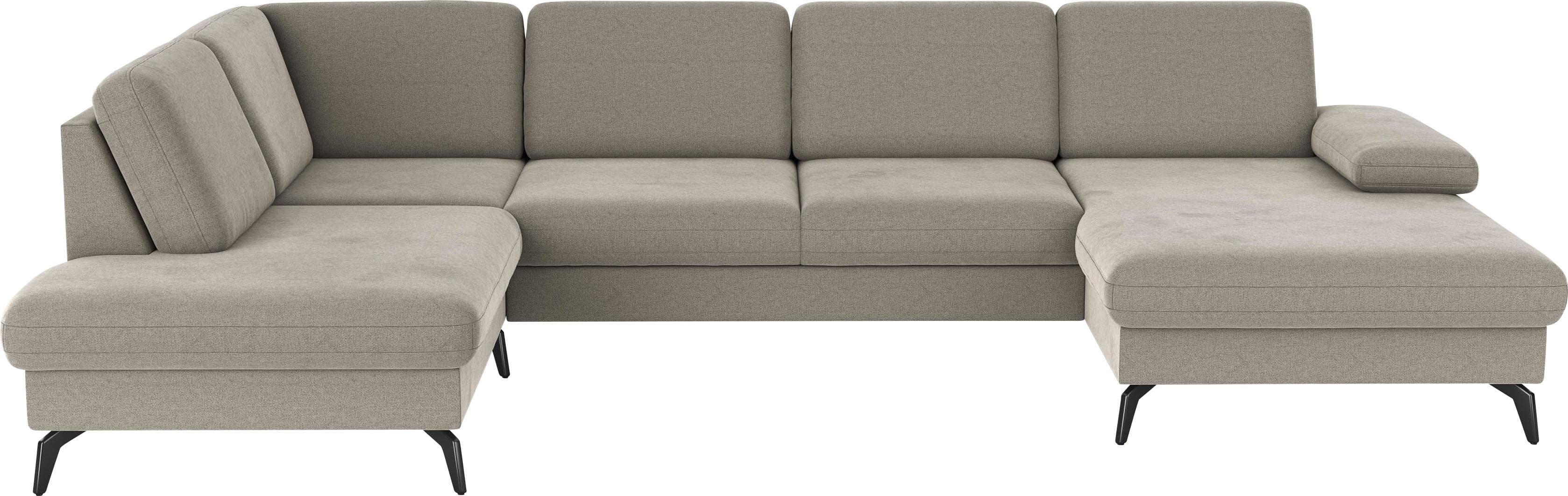 Wohnlandschaft SIT & MORE Morris Jubi Beige mit Recamiere