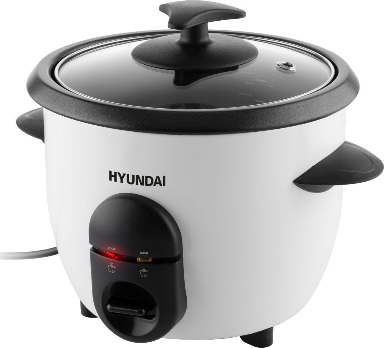 HYUNDAI Reiskocher HYURC060 Schwarz-Weiß Vollautomatisch