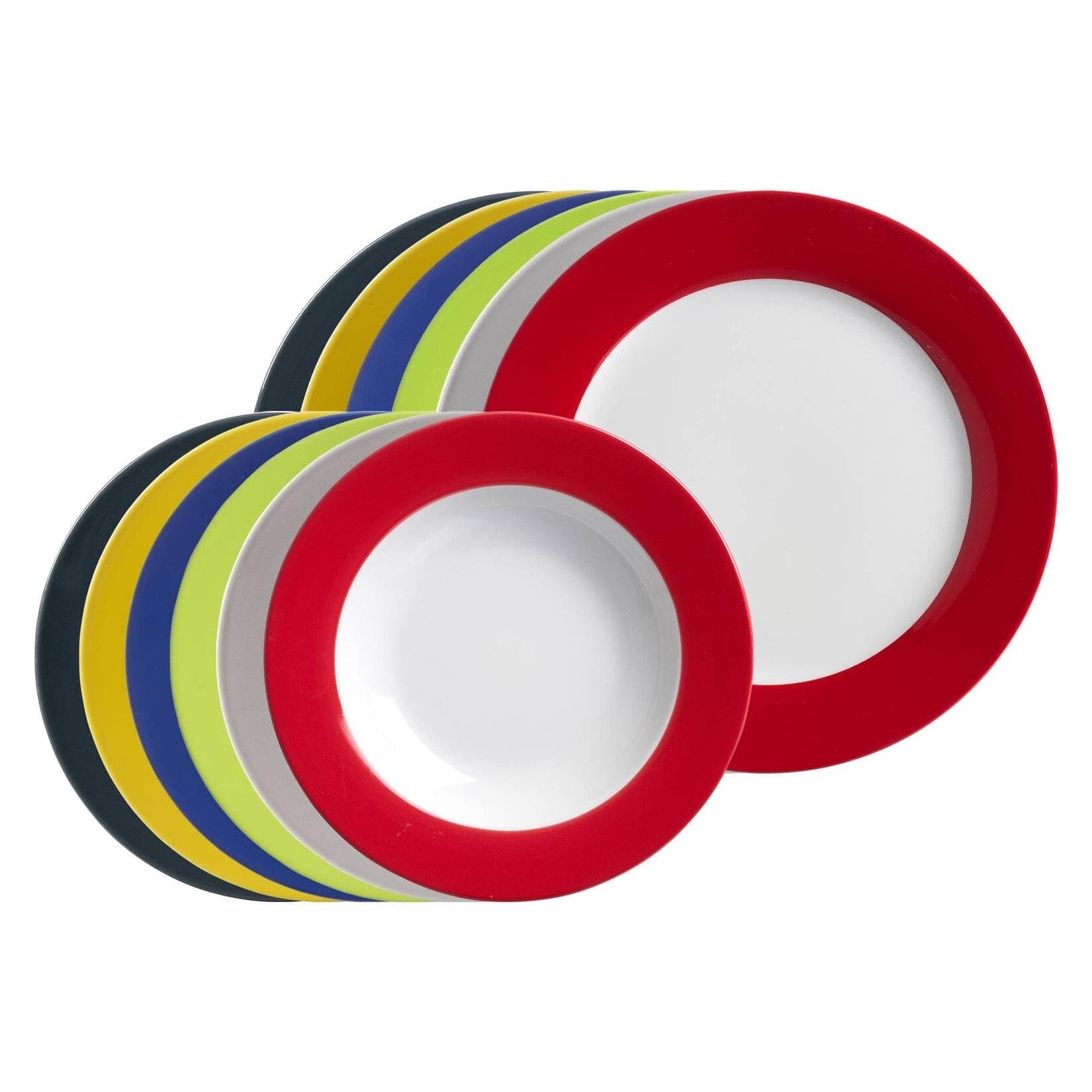 Ritzenhoff & Breker Tafelservice Doppio 12er Set Bunt Modern