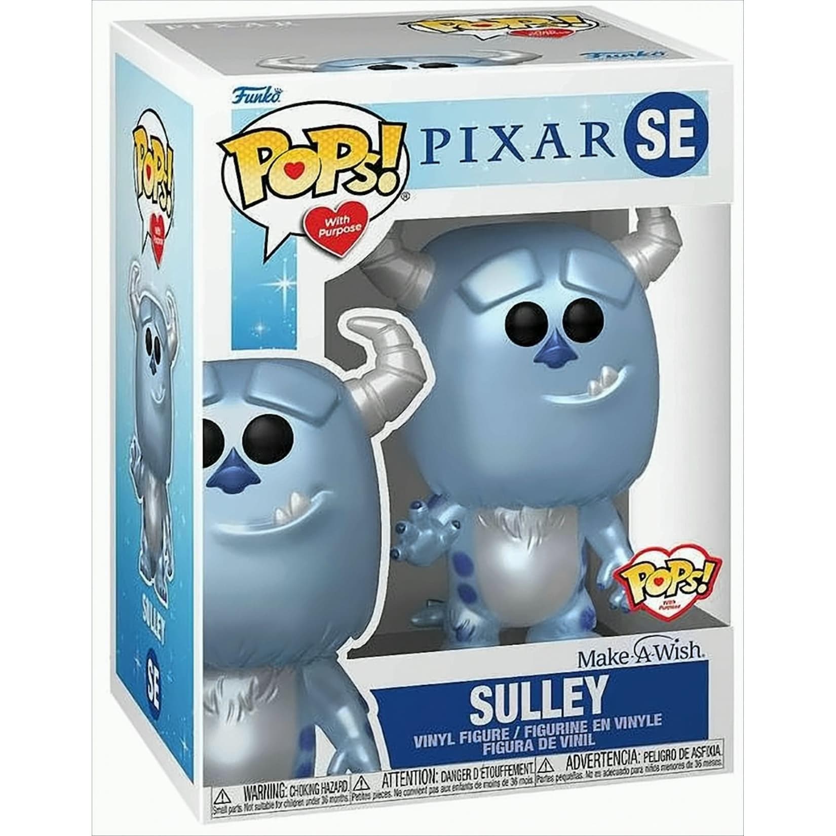 Funko POP! Disney Make a Wish 2022 Sulley Metallic Vinyl Figur