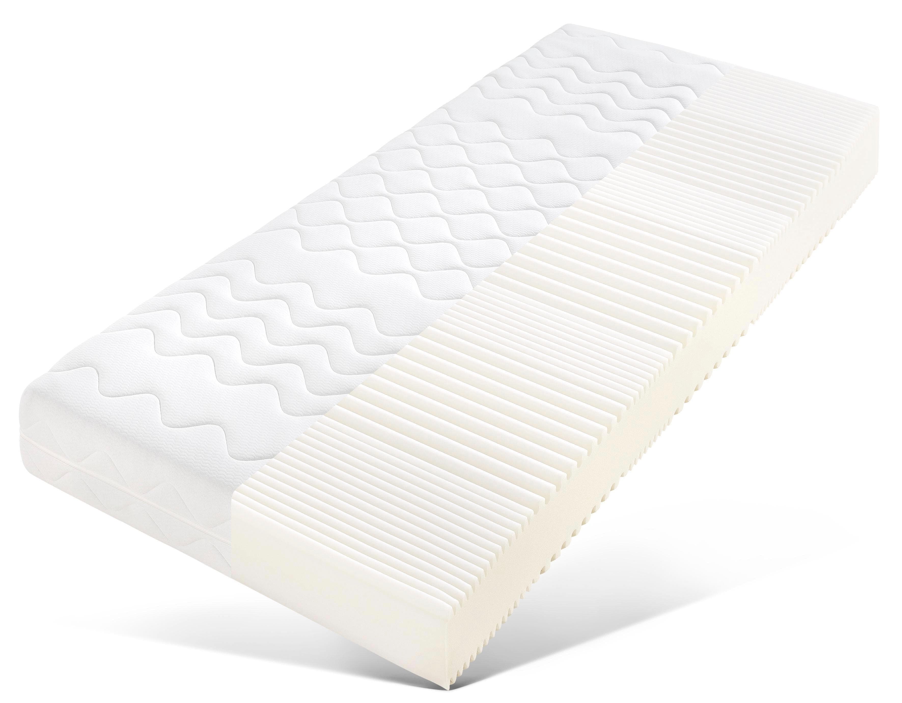 FAN ProVita Flex 21 S ECO Komfortschaummatratze Weiß 7-Zonen