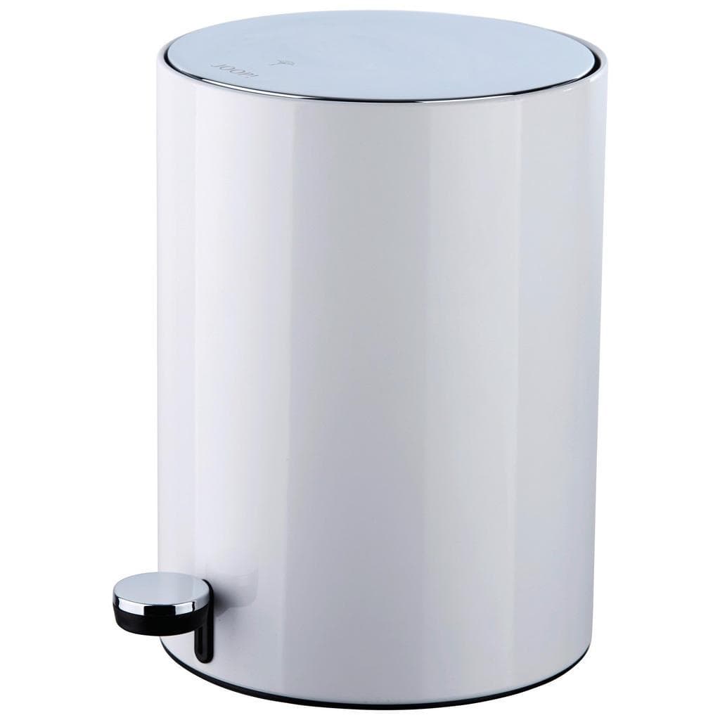 Treteimer JOOP! Chrom Weiß