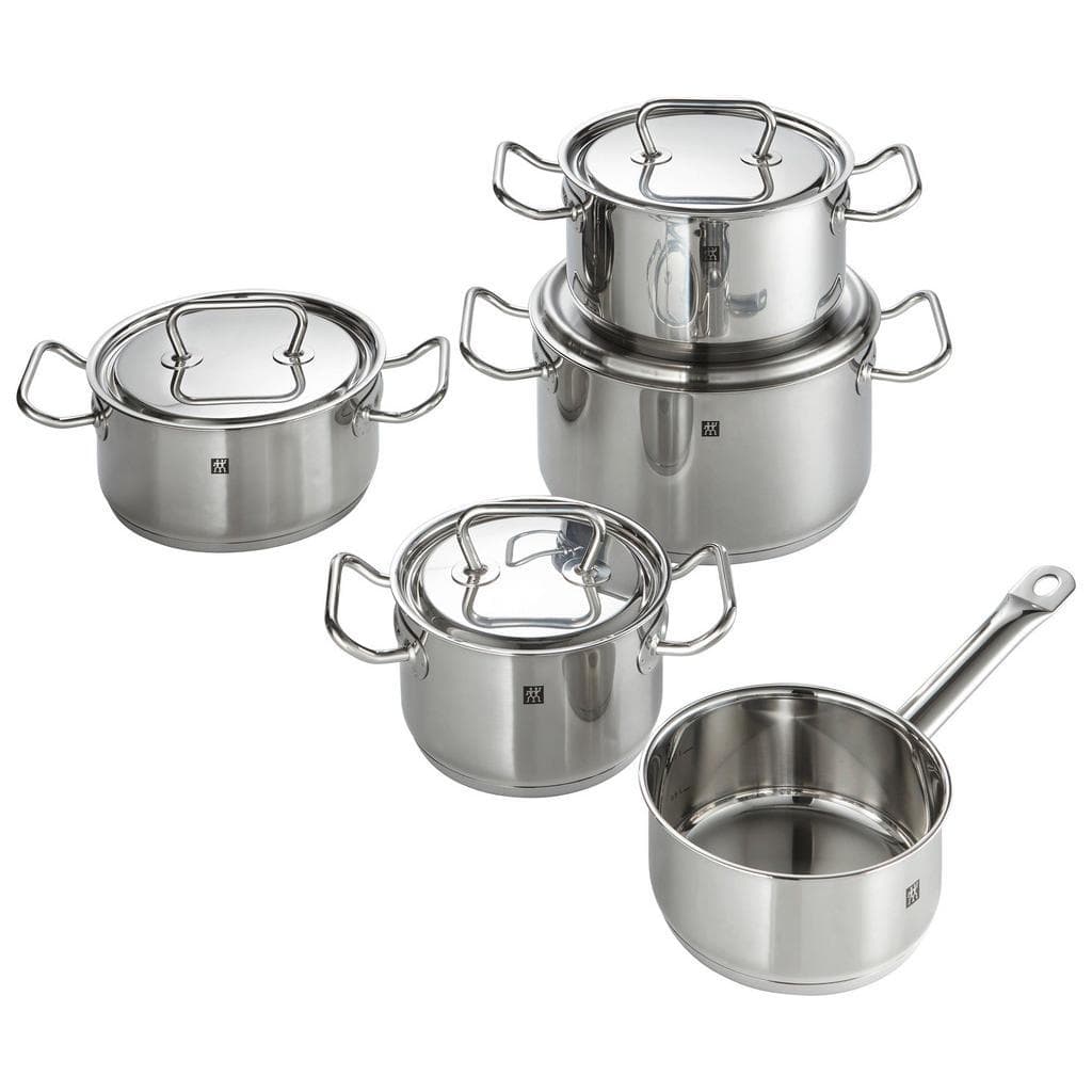 Zwilling Kochtopfset Twin 5-teilig Edelstahl