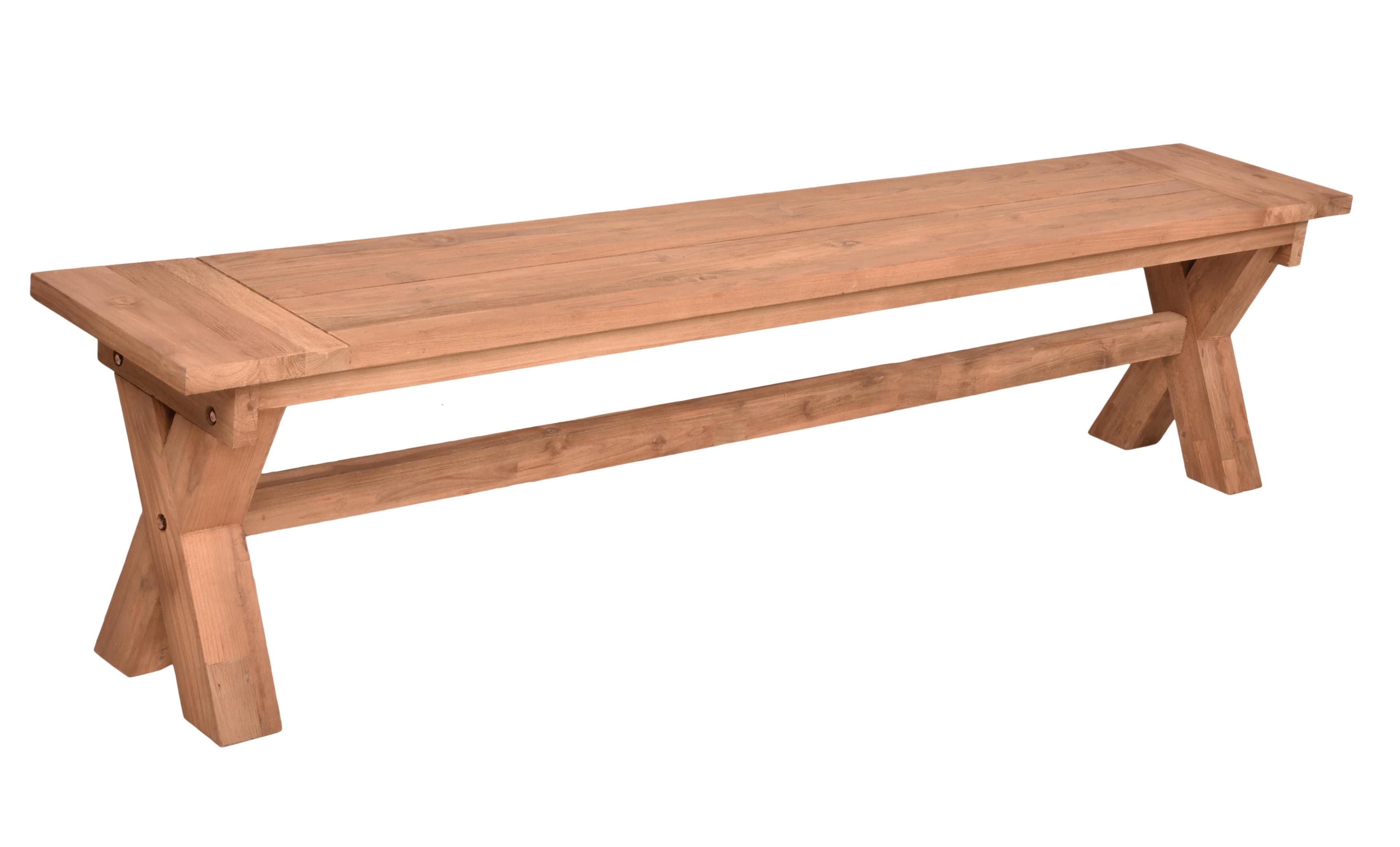 Gartenbank Kisar Teak Braun Teakholz