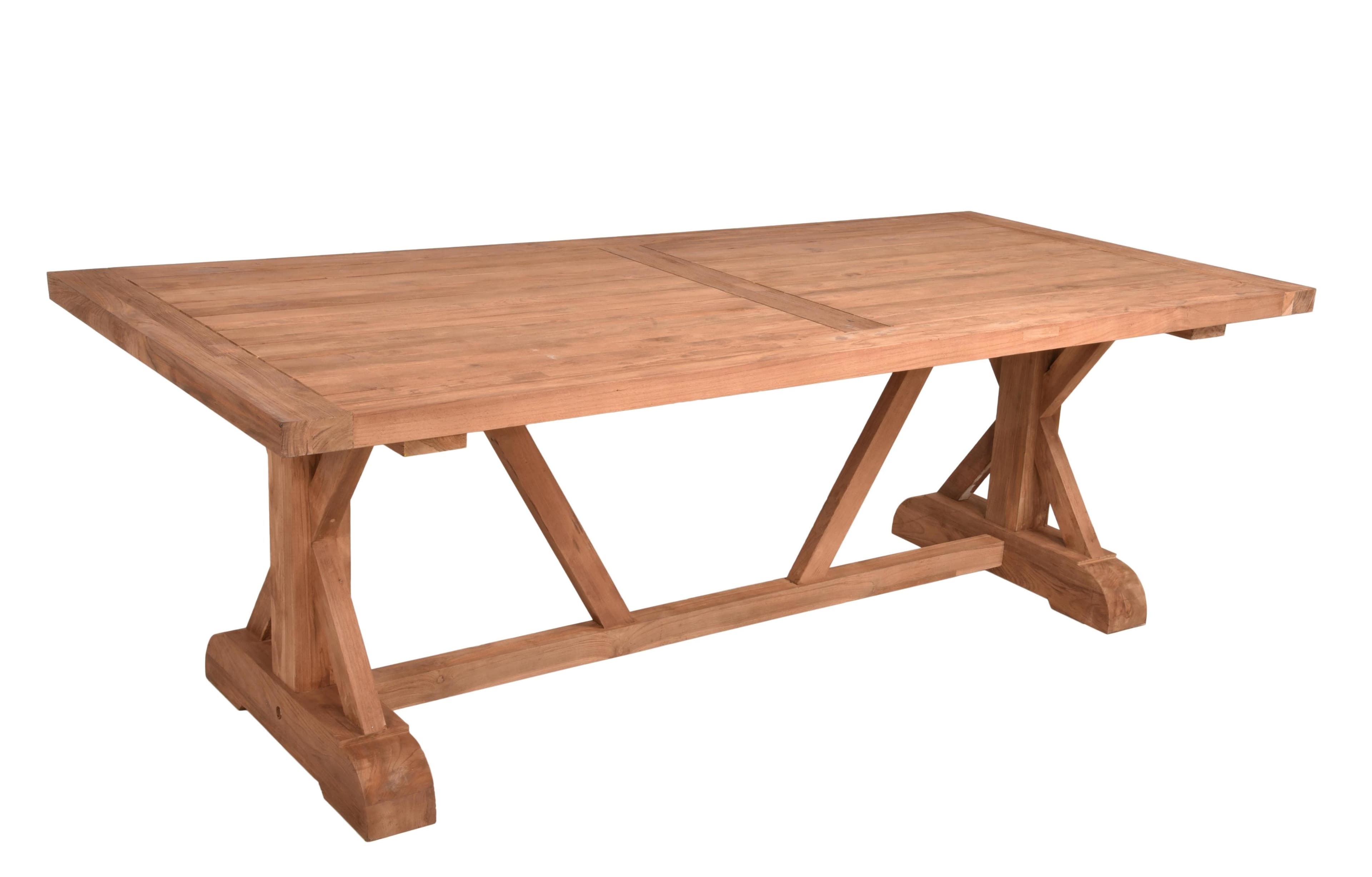 Gartentisch Kisar Teak Braun