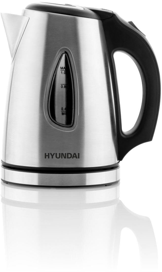 HYUNDAI Wasserkocher VK118 Silber Edelstahl