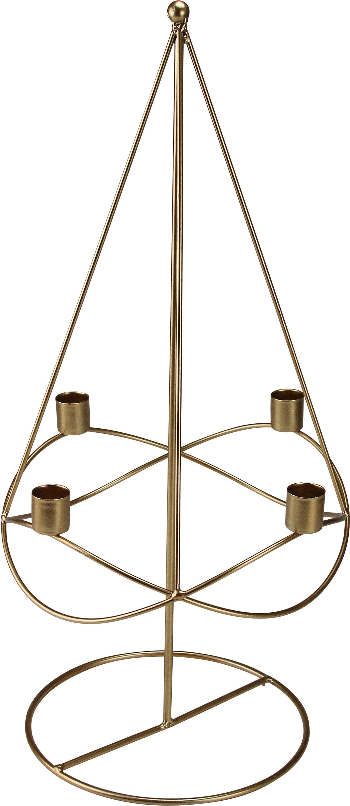 AM Design Adventsleuchter Weihnachtsdeko Kerzenleuchter Metall