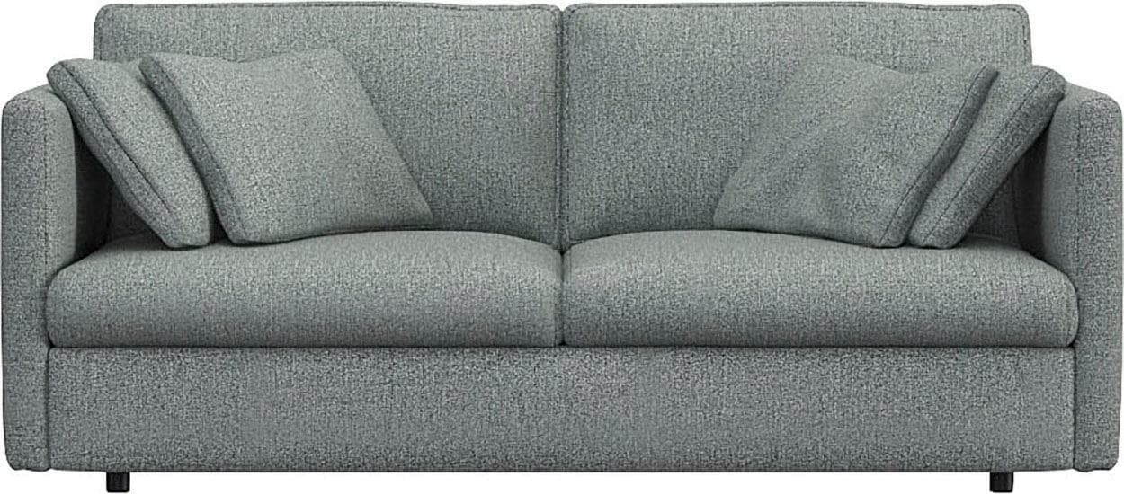 Flexlux Lovane 2,5-Sitzer Sofa Skyblau Kaltschaum