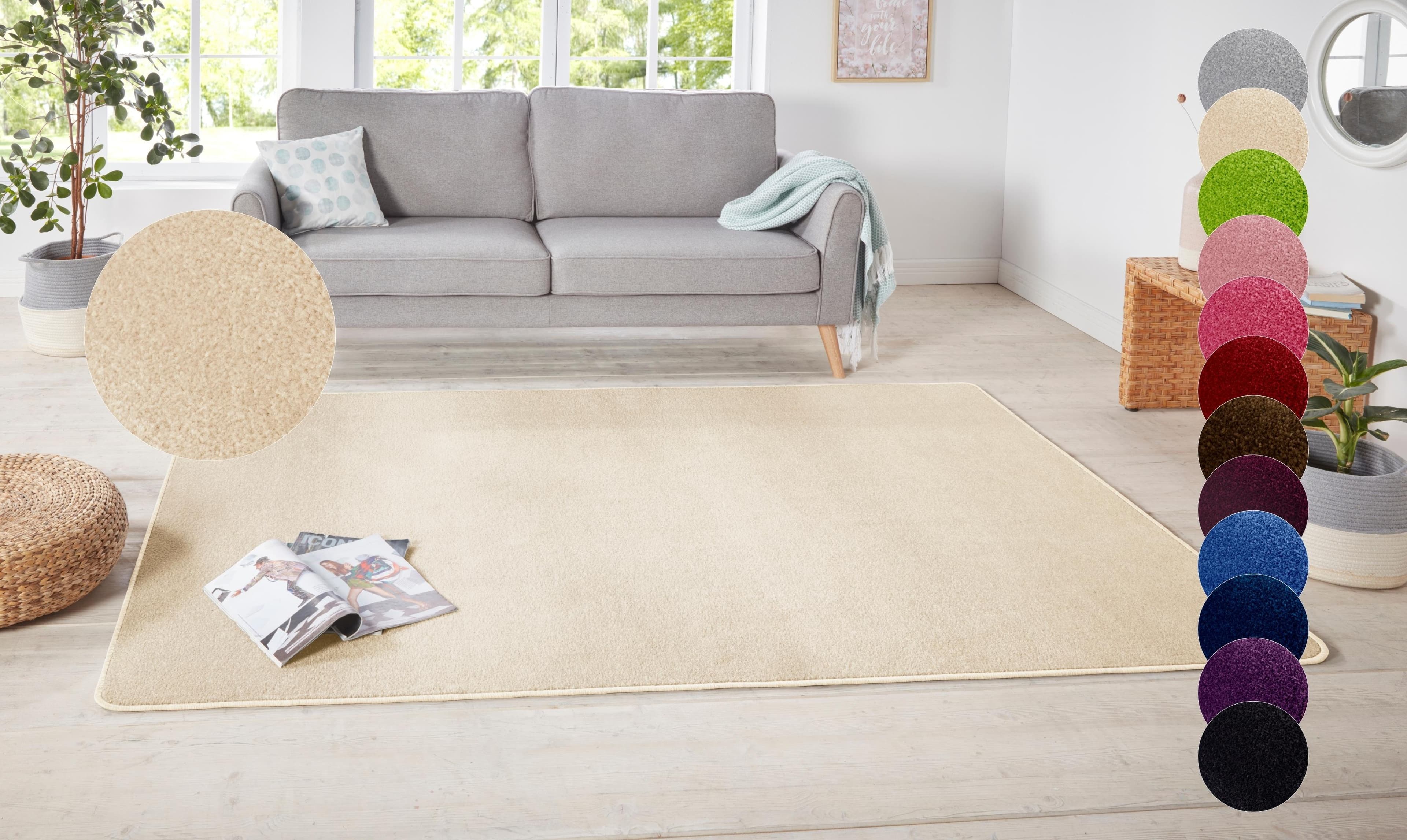 Hanse Home Teppich Shashi Beige Kunstfaser