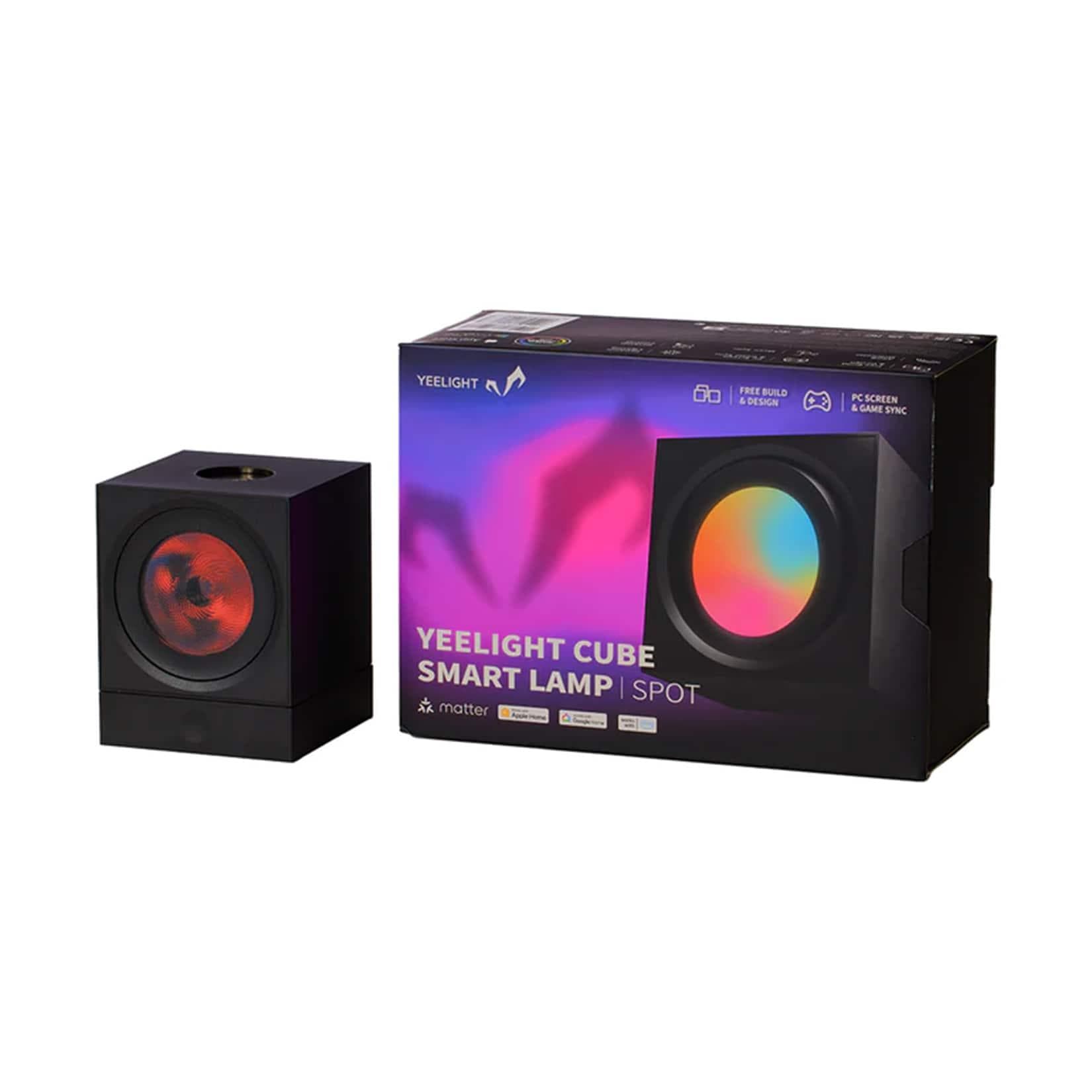 Yeelight Light Gaming Cube Spot WLAN RGB Desktop Beleuchtung