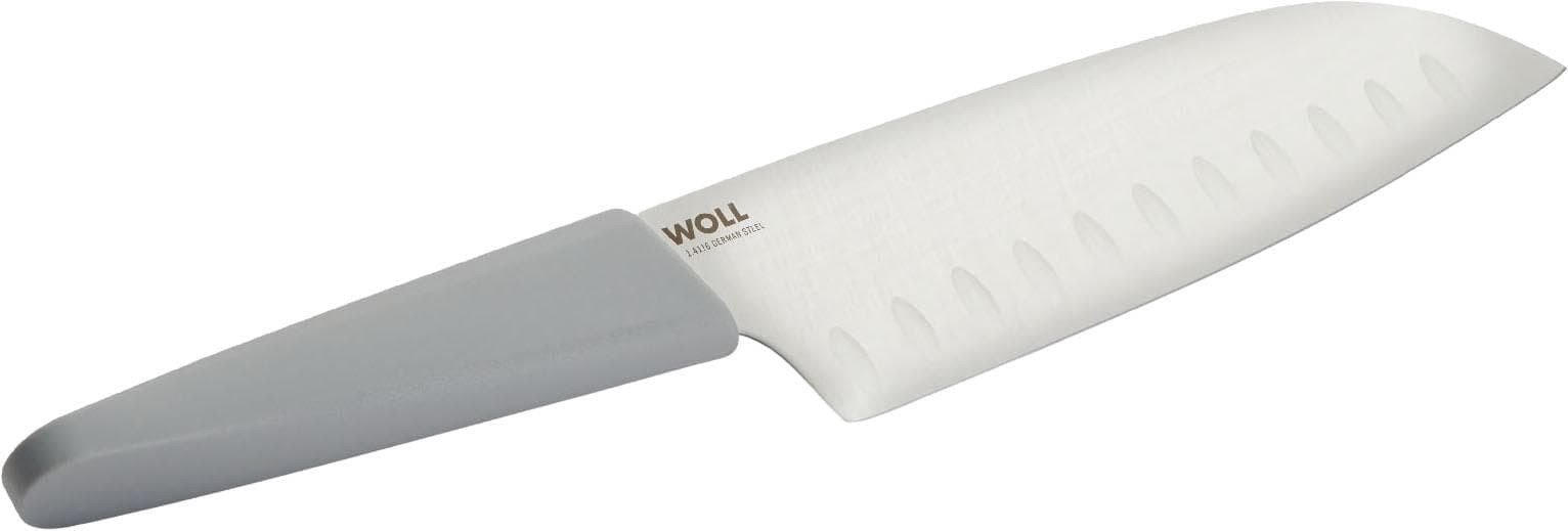 Ergonomisches Kochmesser aus Edelstahl und Kunststoff