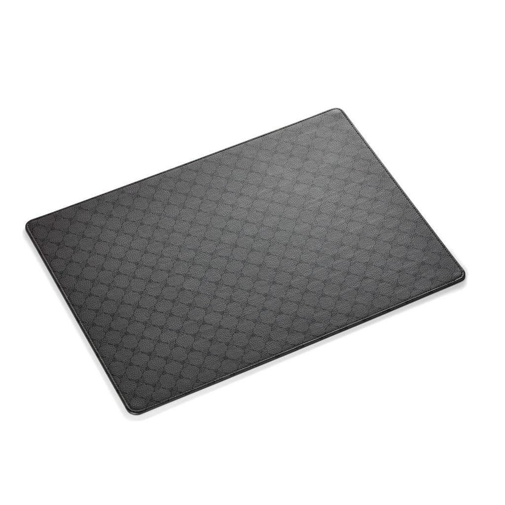 Joop! Tischset Cornfloweraccessoires Anthrazit Schwarz Lederoptik