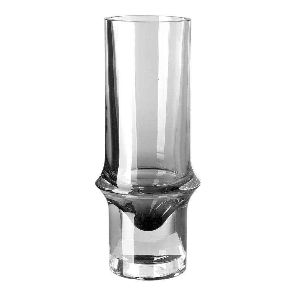 Vase GLENDA Glas Grau