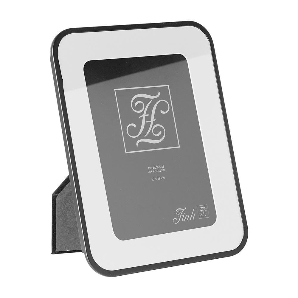 Bilderrahmen MIKO Schwarz Stahl Glas Fink