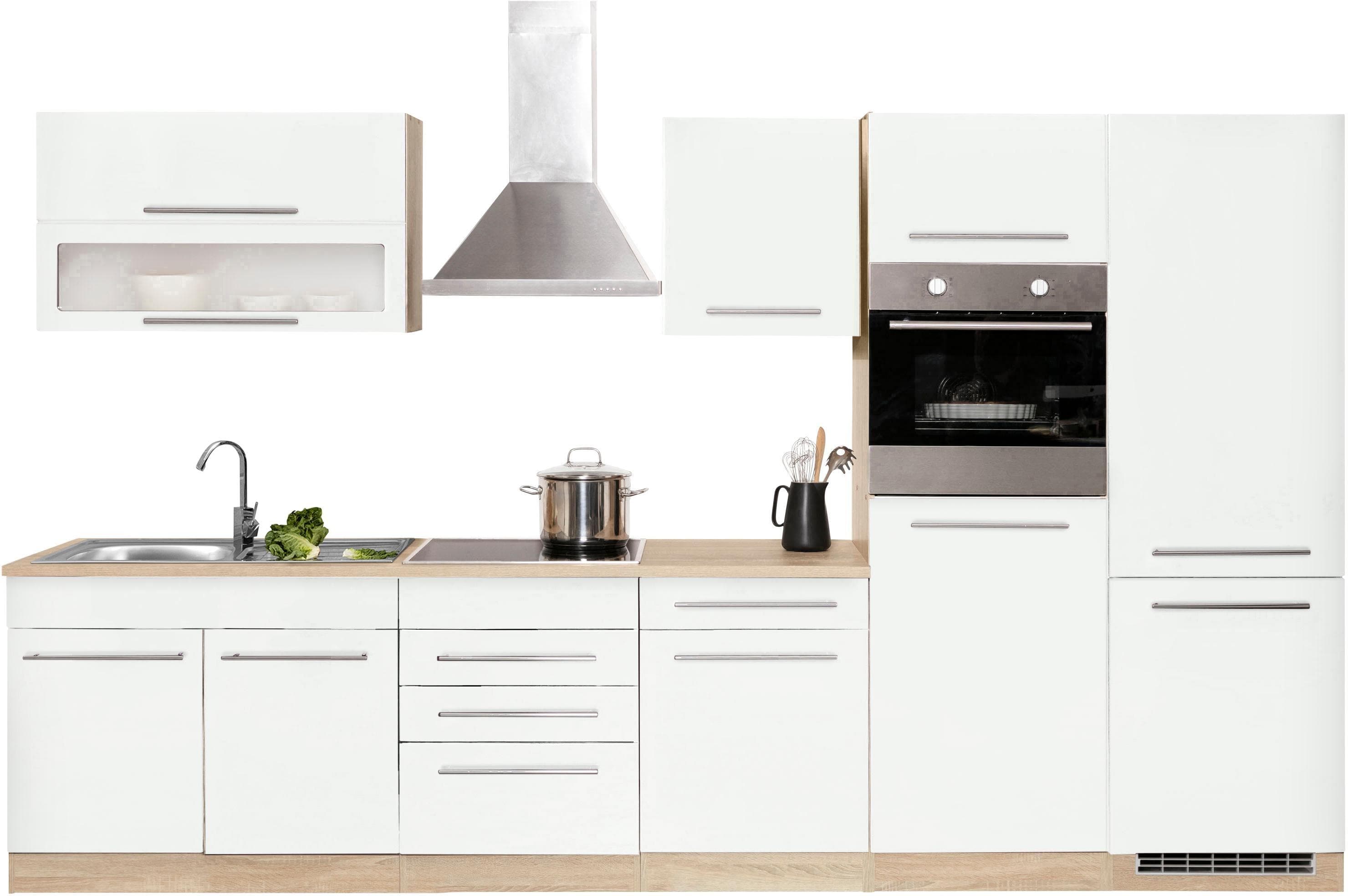 KOCHSTATION "KS-Eton" mit E-Geräten, Breite 330 cm