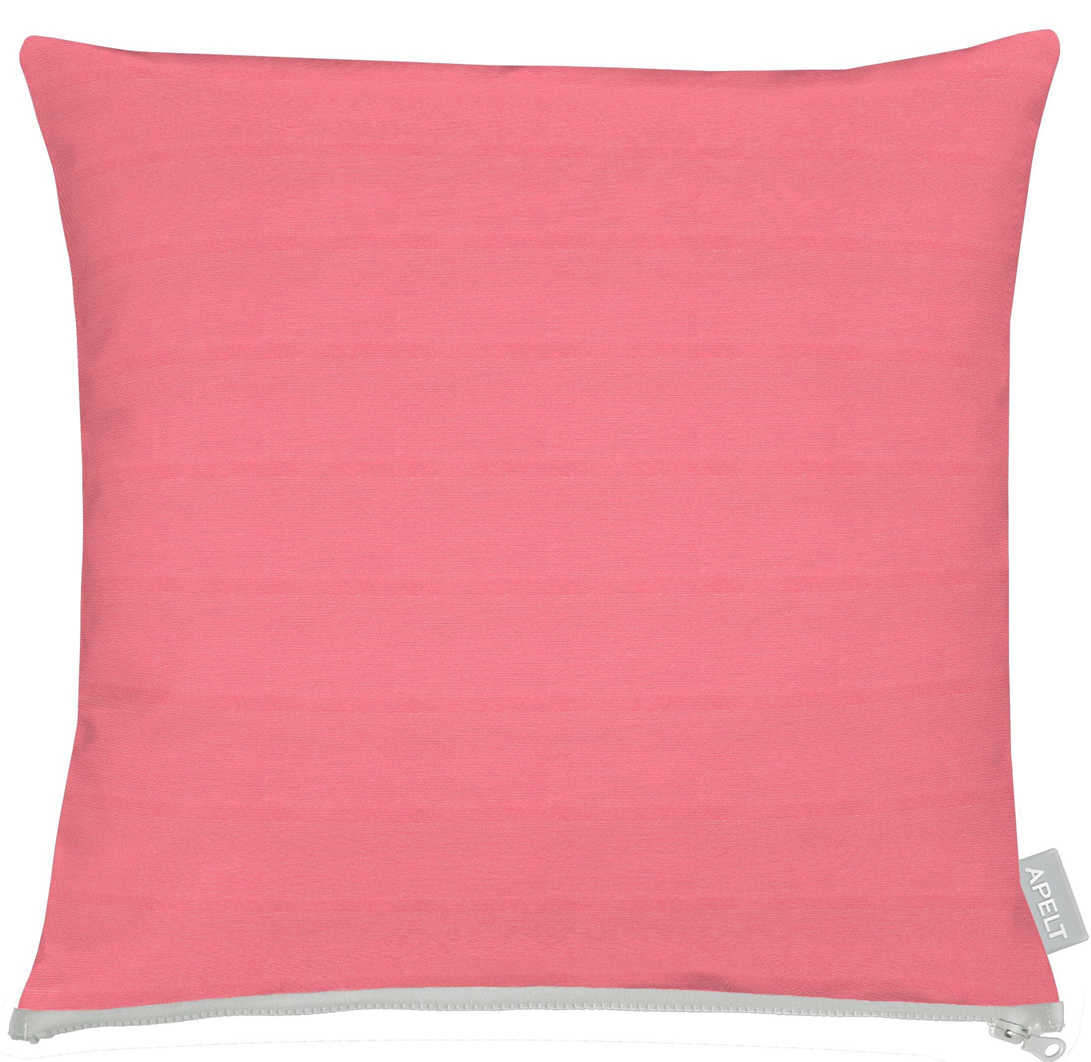 APELT Kissenbezug 3800 Pink Statement-Reißverschluss