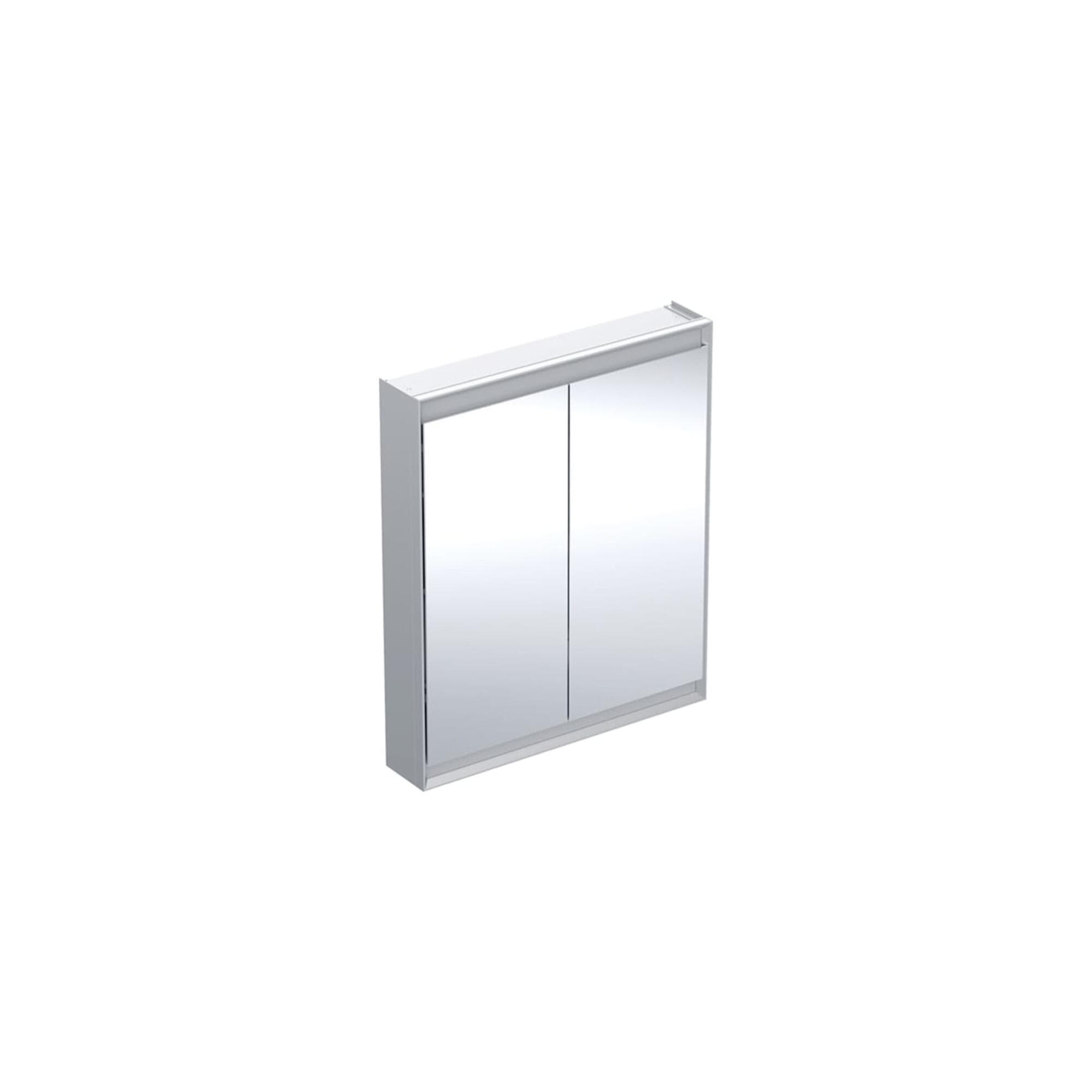 Geberit One Spiegelschrank 505812001 75 x 90 x 15 cm Aluminium Eloxiert
