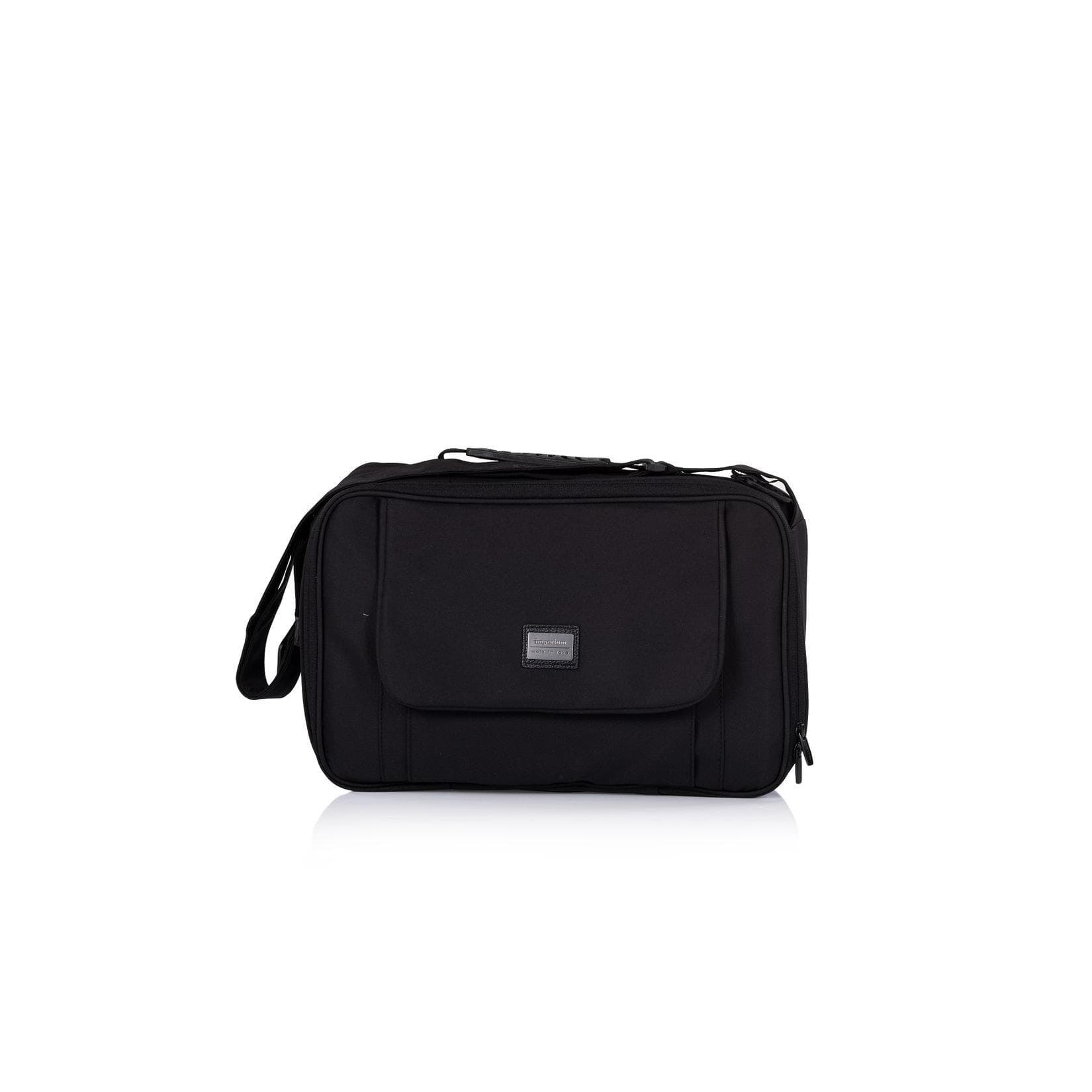 Chipolino Wickeltasche Universal Schwarz Vordertasche Schultergurt