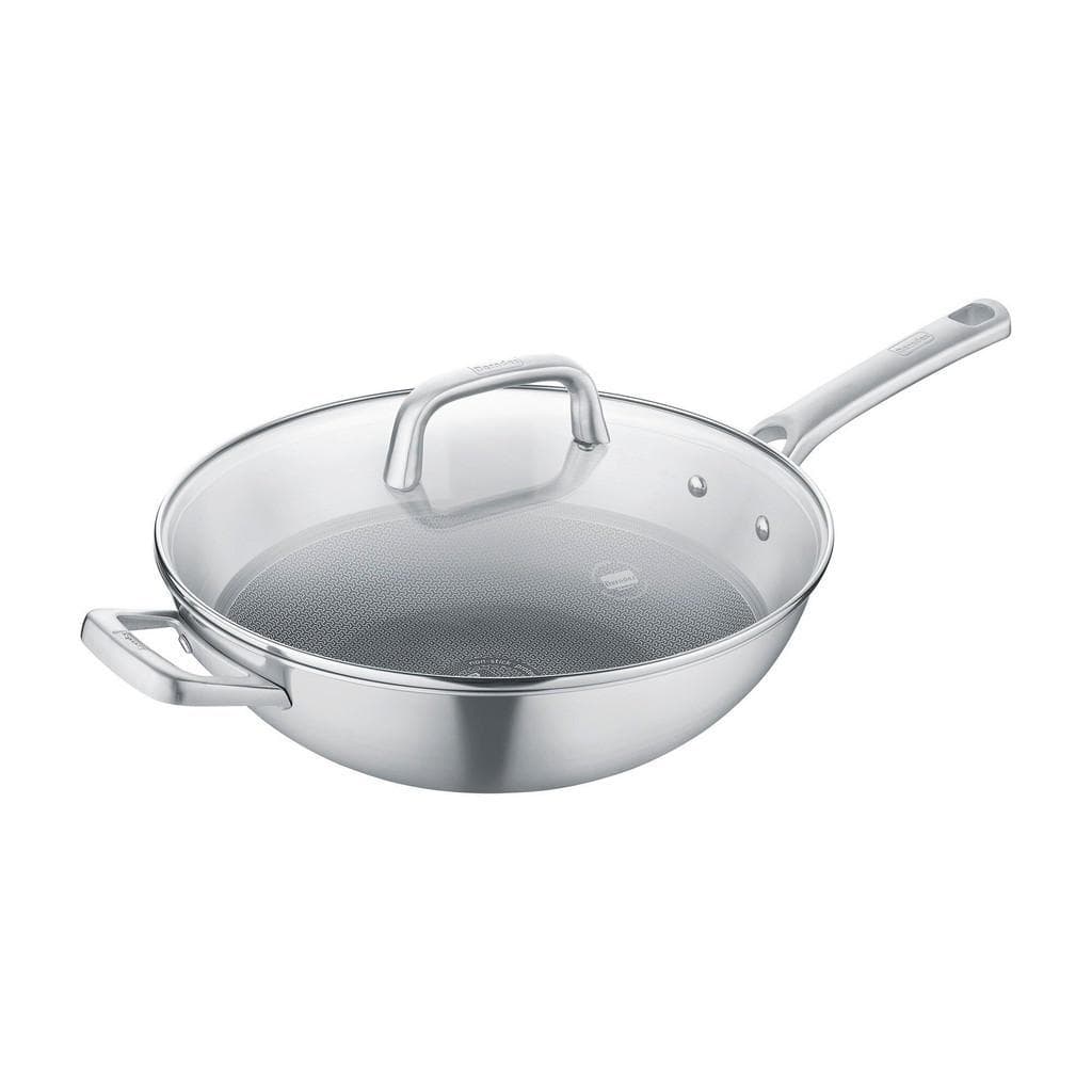 Berndes Wok Tricion Resist b.nature Metall 5,7 L PTFE-frei