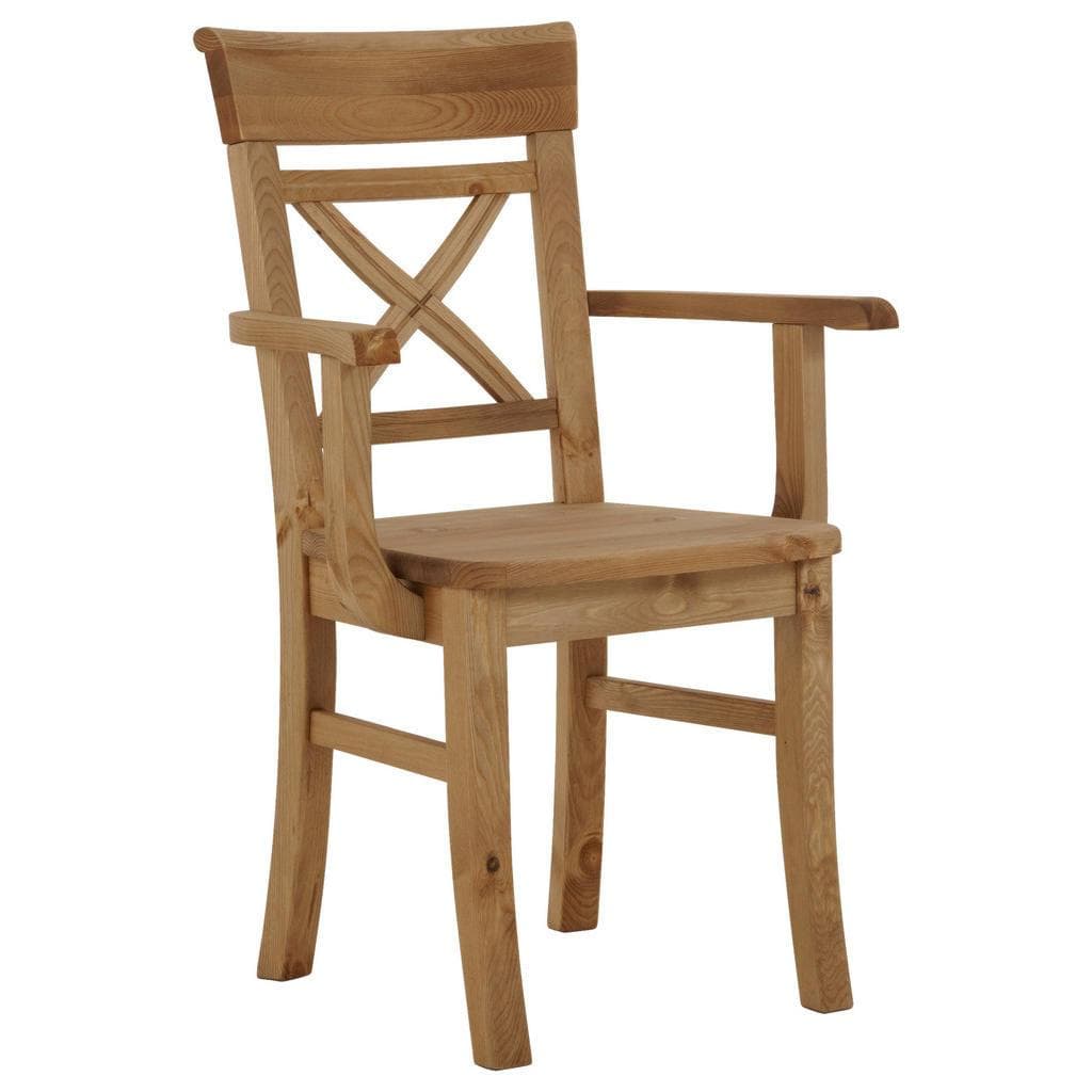 Boxxx Armlehnstuhl Laugenfarbig Kiefer Massiv