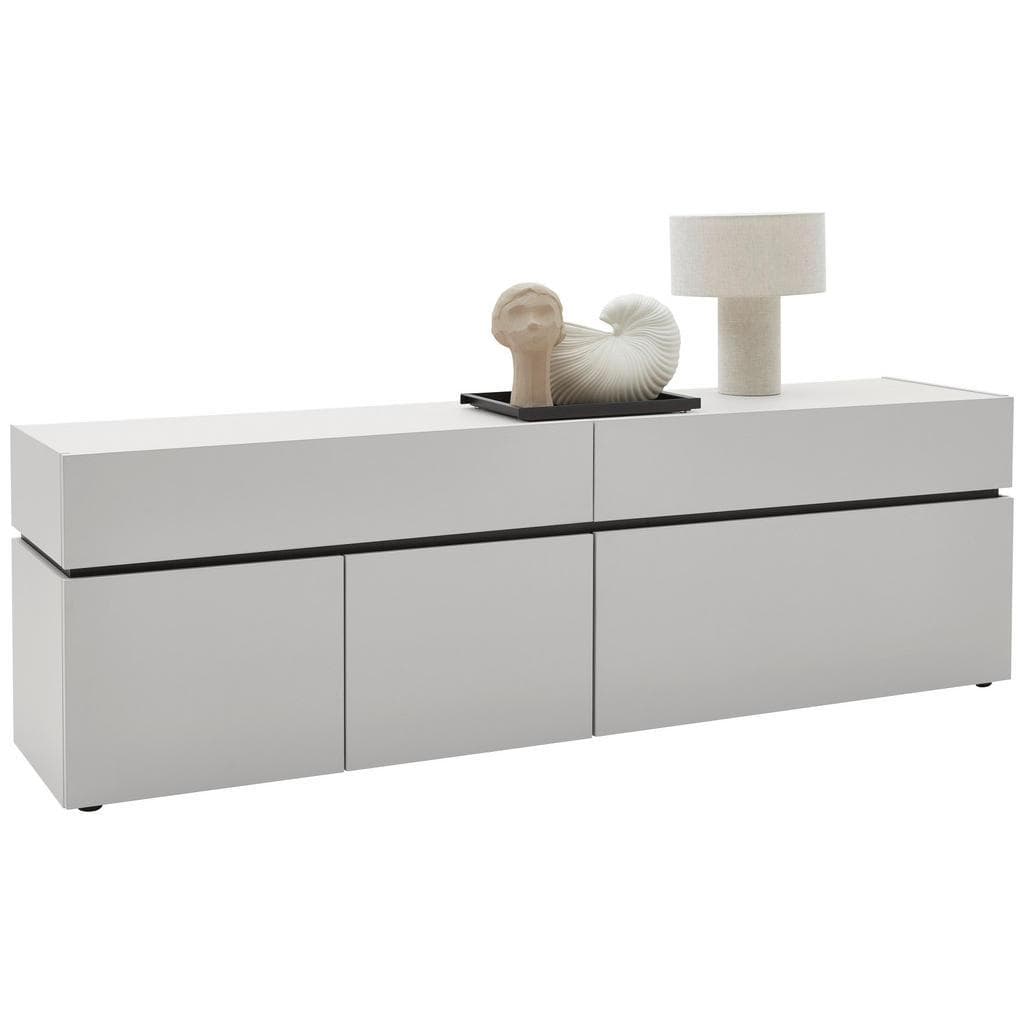 Lowboard aus Holzwerkstoff in Kaschmir