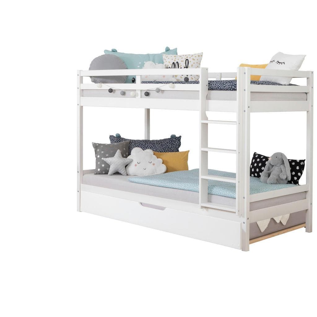 Mid.you Etagenbett Weiß Kiefer Massiv Kinder- & Jugendzimmer