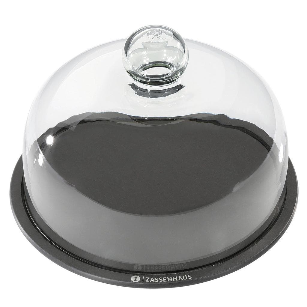 Zassenhaus Käseglocke mit Glasdeckel 23 cm