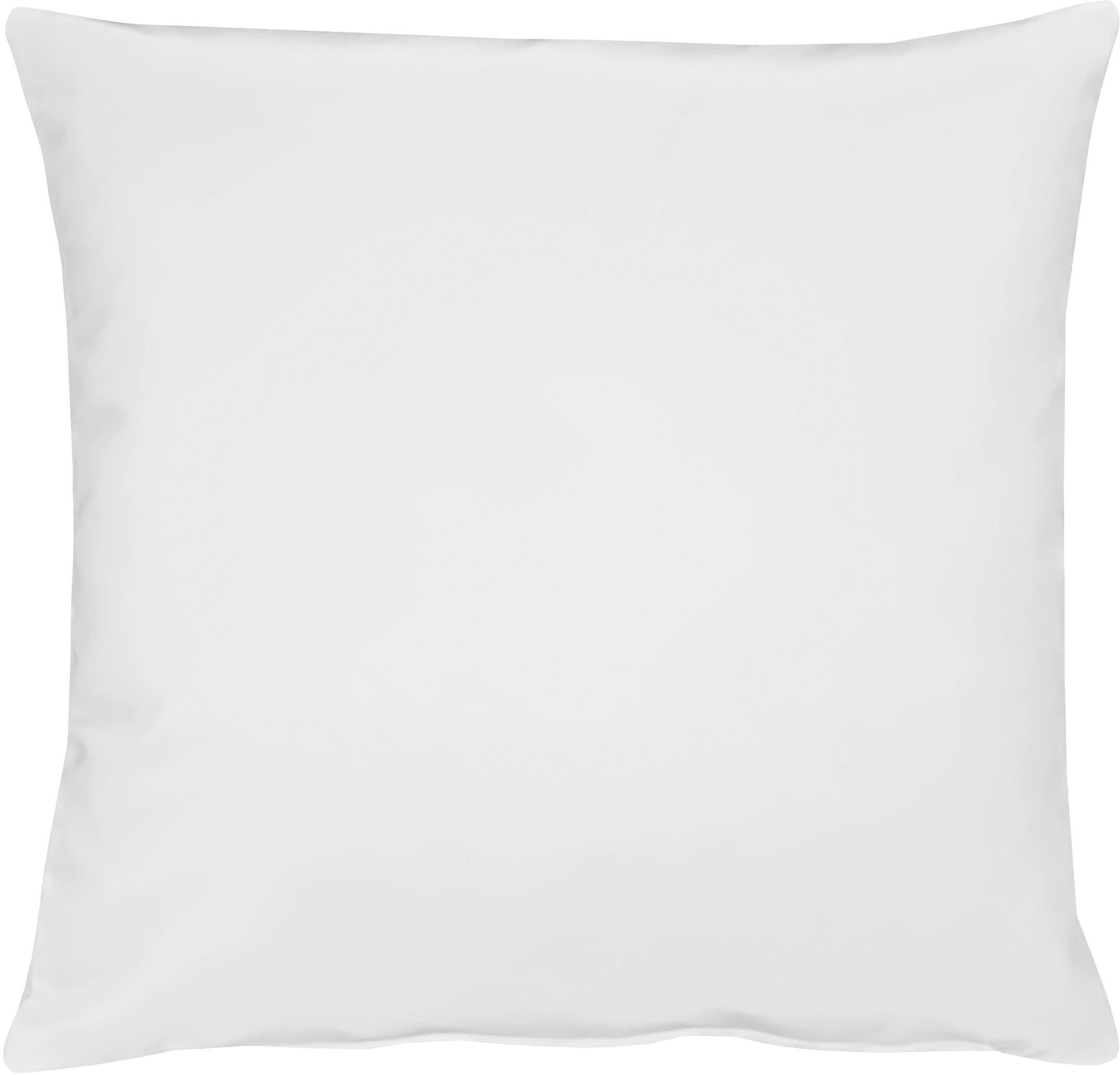 Dekokissen APELT weiß unifarben 60x40cm Polypropylen
