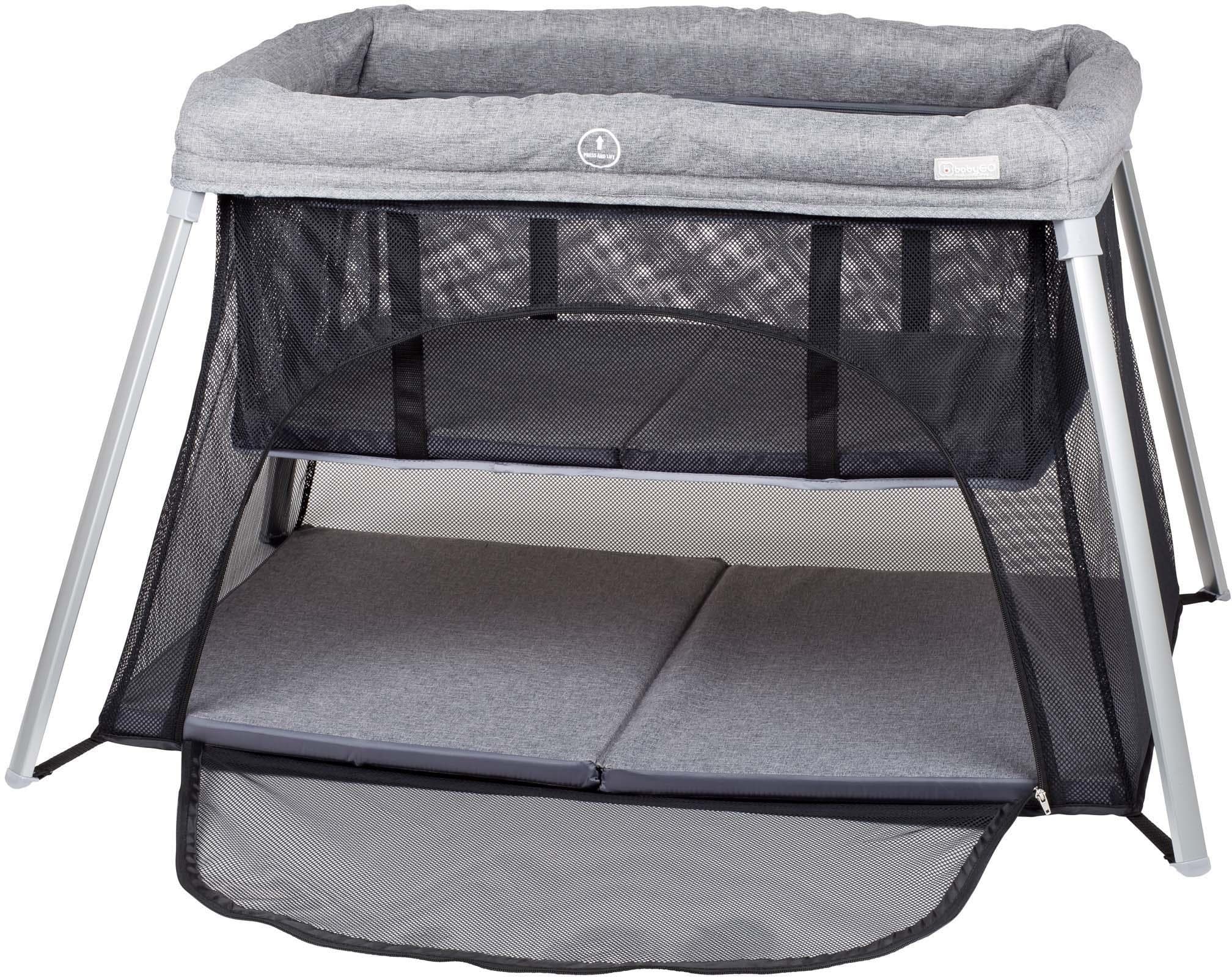 Baby-Reisebett BABYGO Dreams II Grau - Faltbar