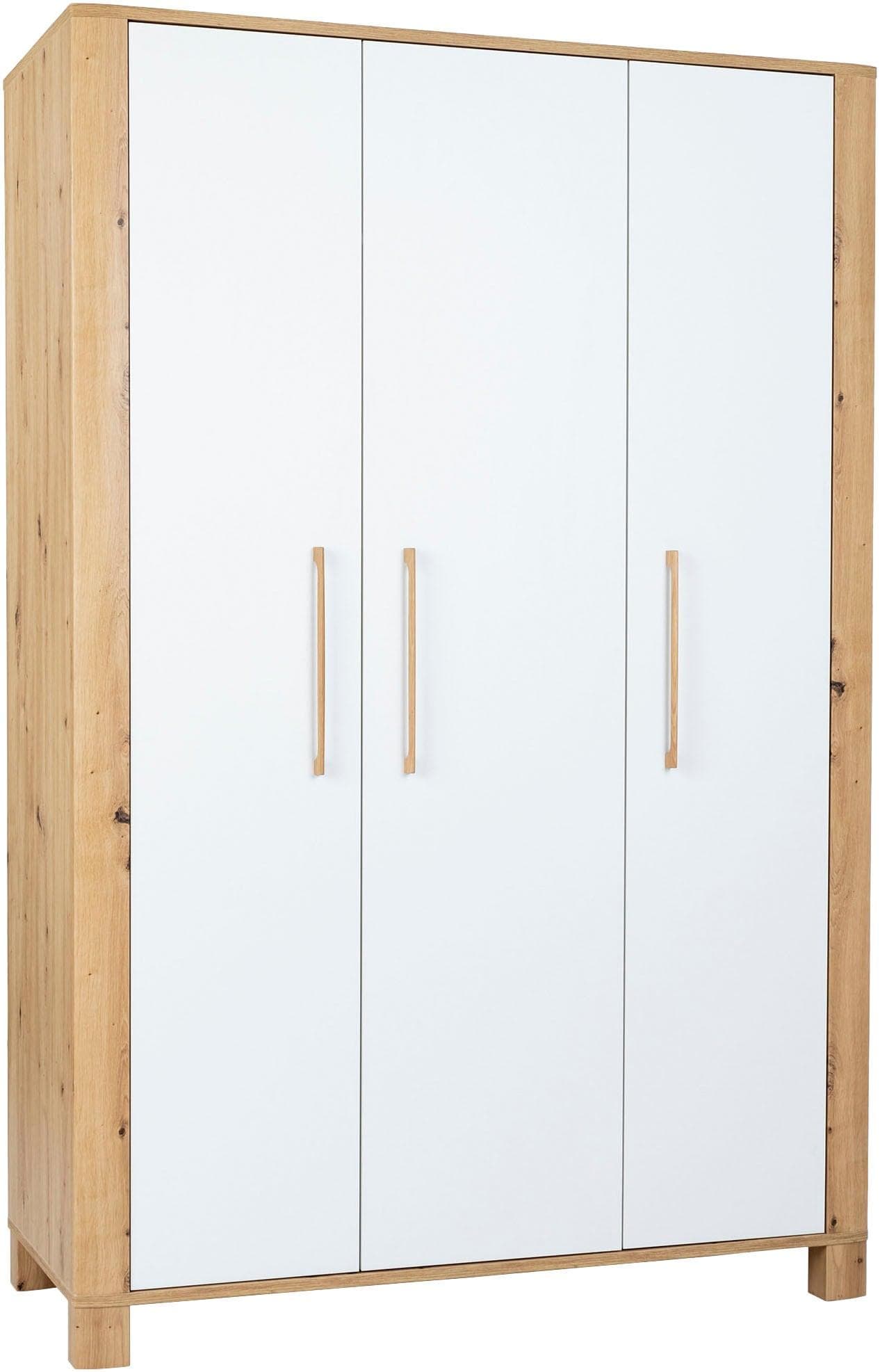 Arthur Berndt Kinderkleiderschrank Marlon: 3-Türig mit Dämpfung und Modernem Design