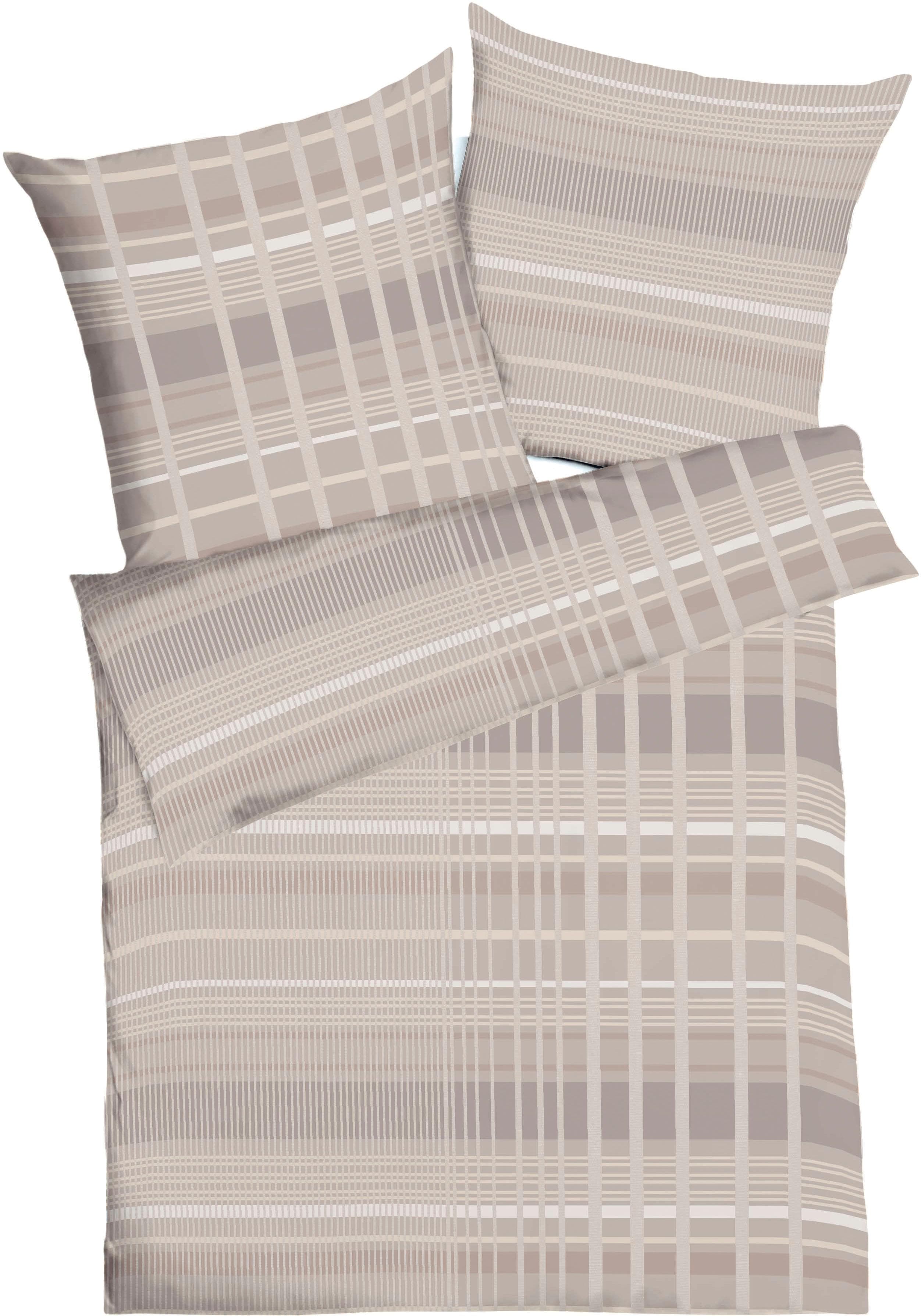 Bettwäsche KAEPPEL Jarin Nougat Mako-Satin