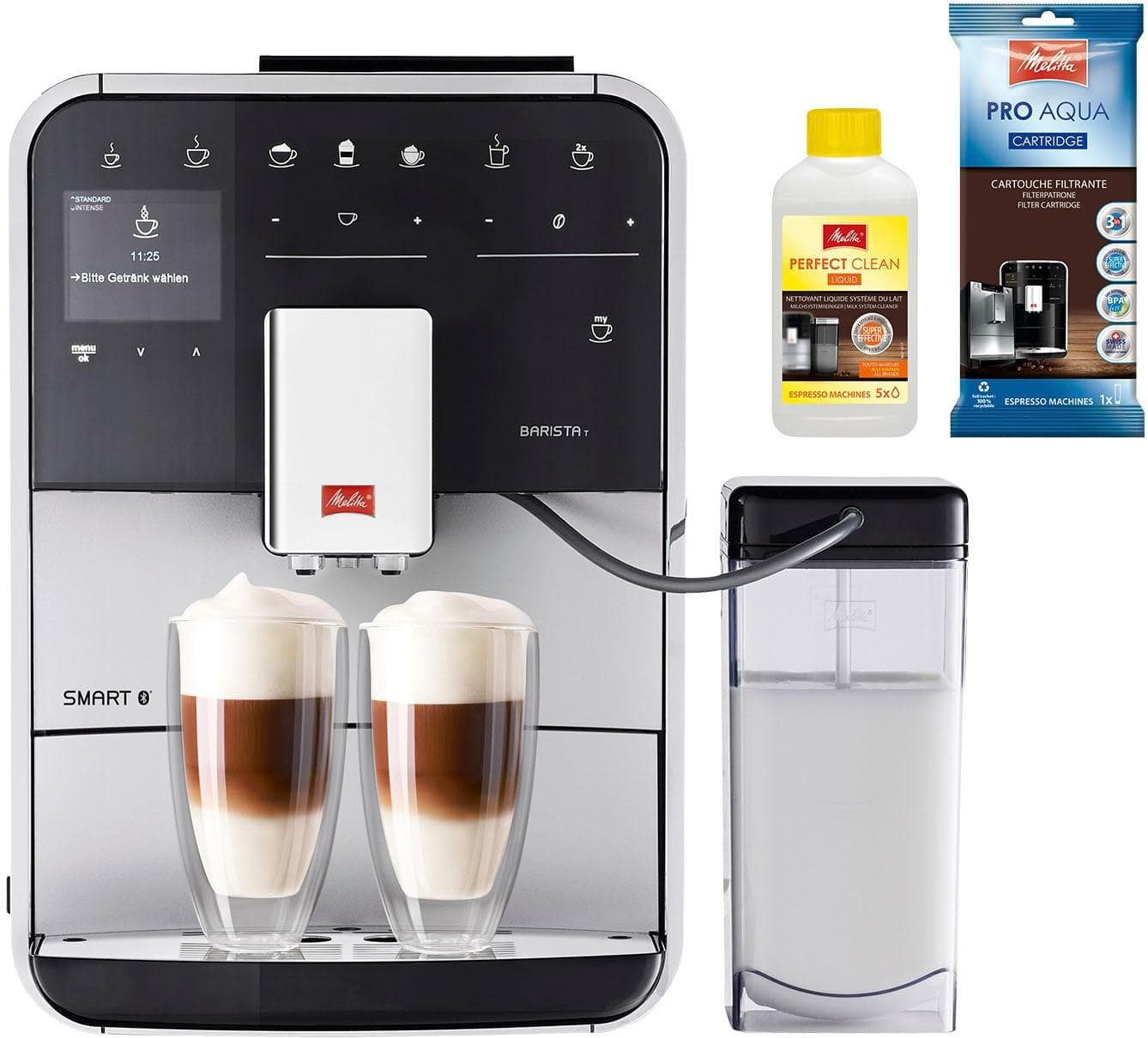 Melitta Barista T Smart F83/0-101 Vollautomat Silber