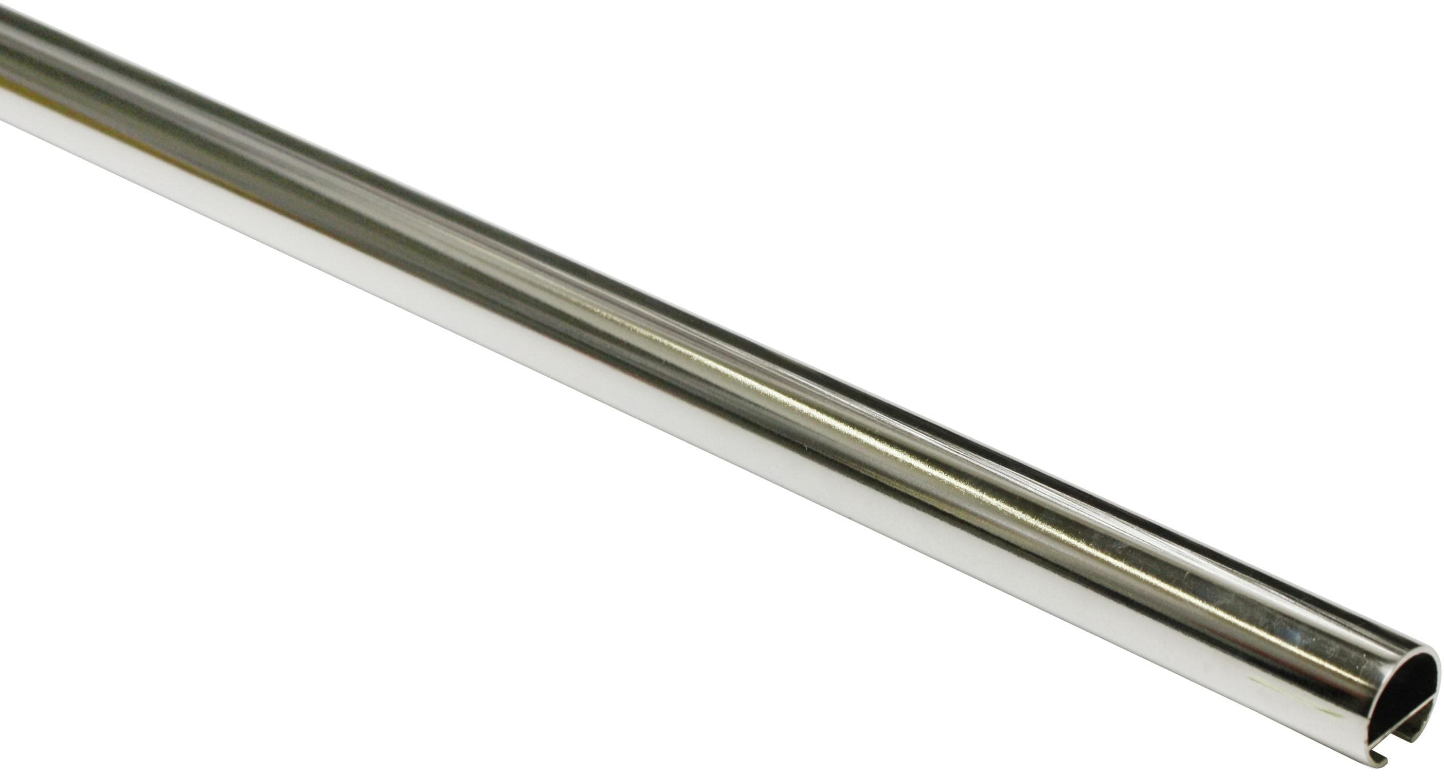 Gardinenstange GARDINIA Innenlauf I Chromfarben Metall 20 mm