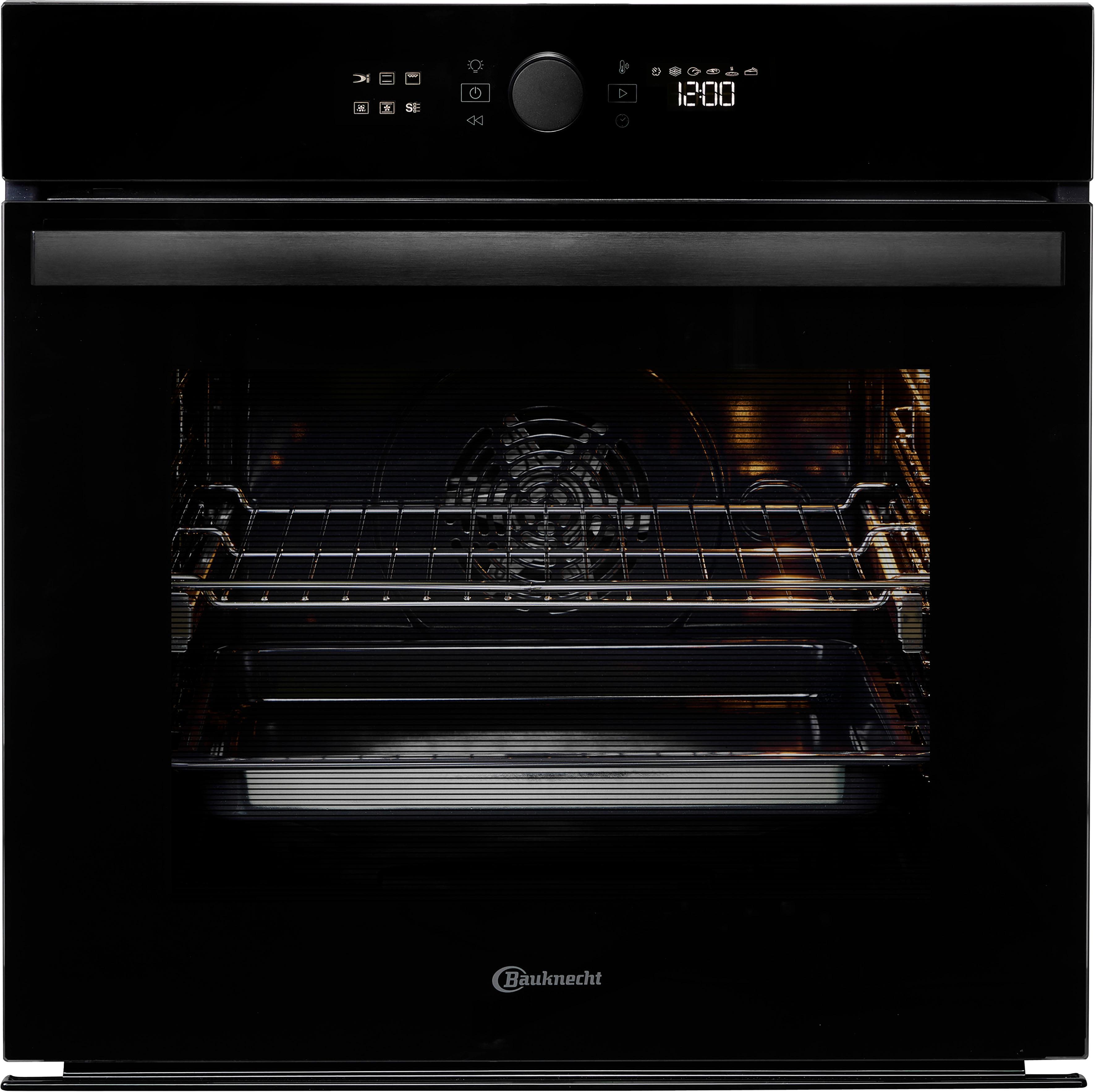 BAUKNECHT Pyrolyse Backofen BBI4S8PM1SK AirFry-Funktion Pizzafunktion