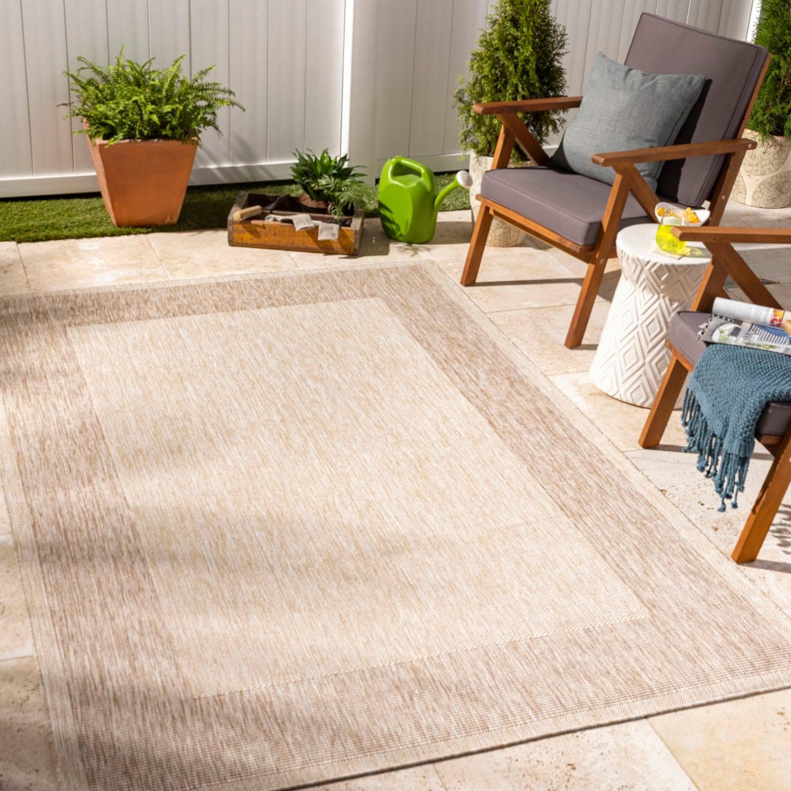 Boho Vintage Outdoor Teppich in verschiedenen Farben