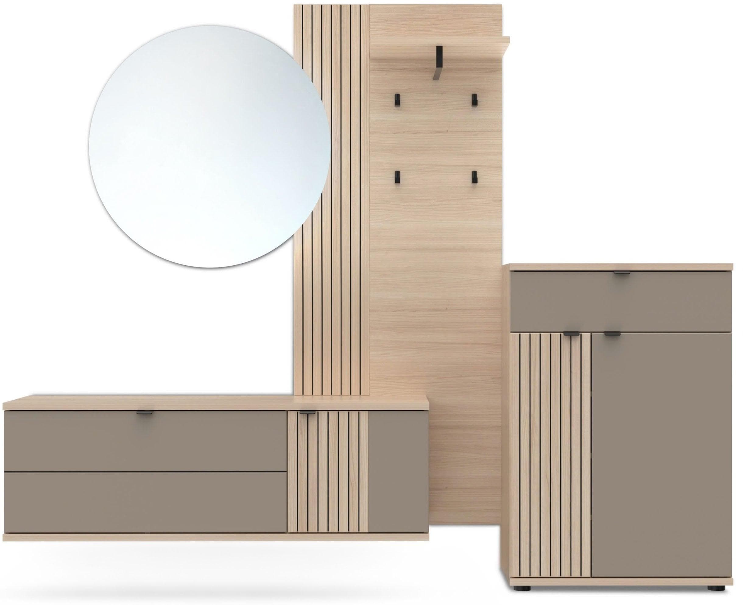 Garderoben-Set INNOSTYLE Pisa Garderobe LED-Beleuchtung