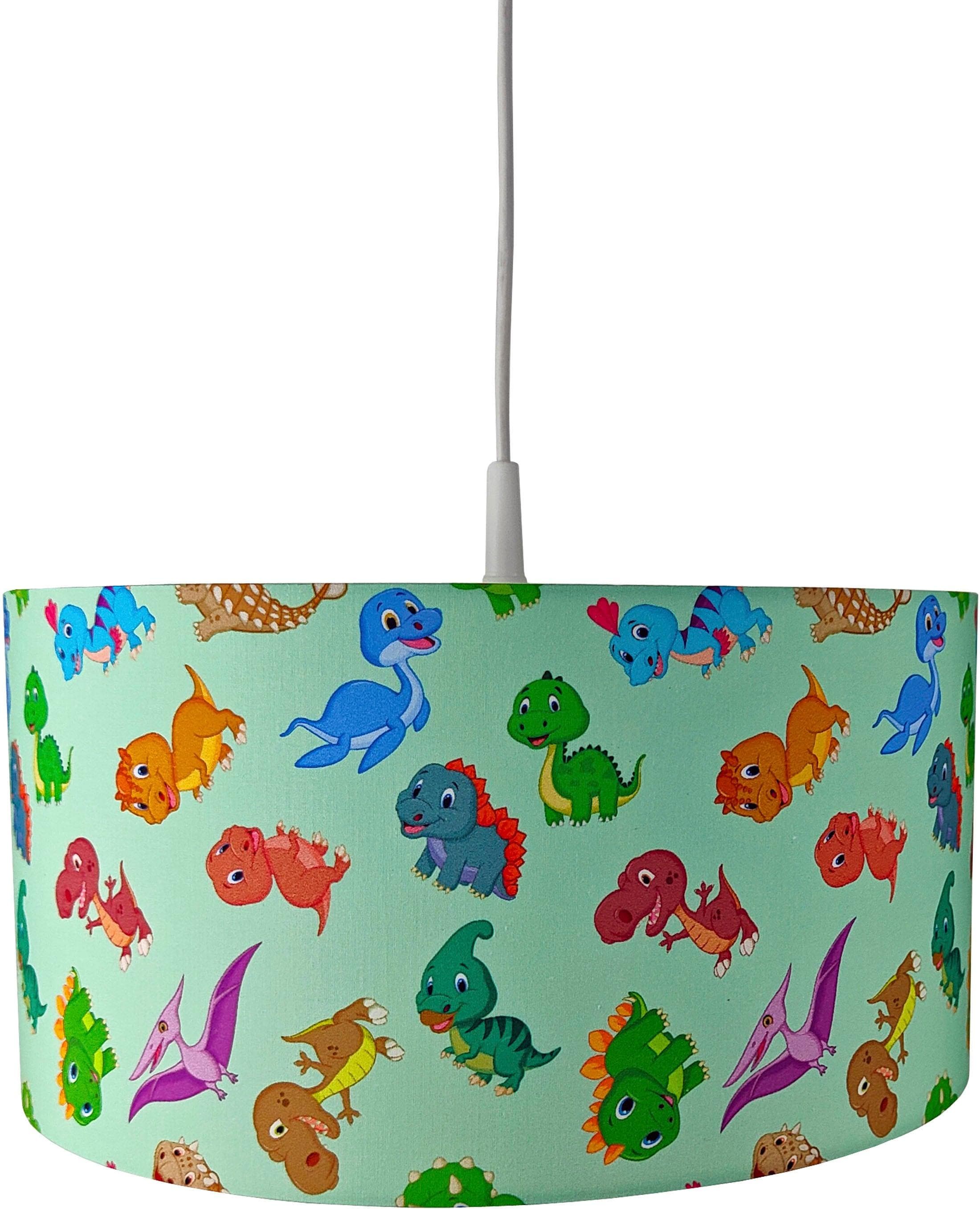 Hängeleuchte Dinos mit Stoffschirm von Niermann Standby