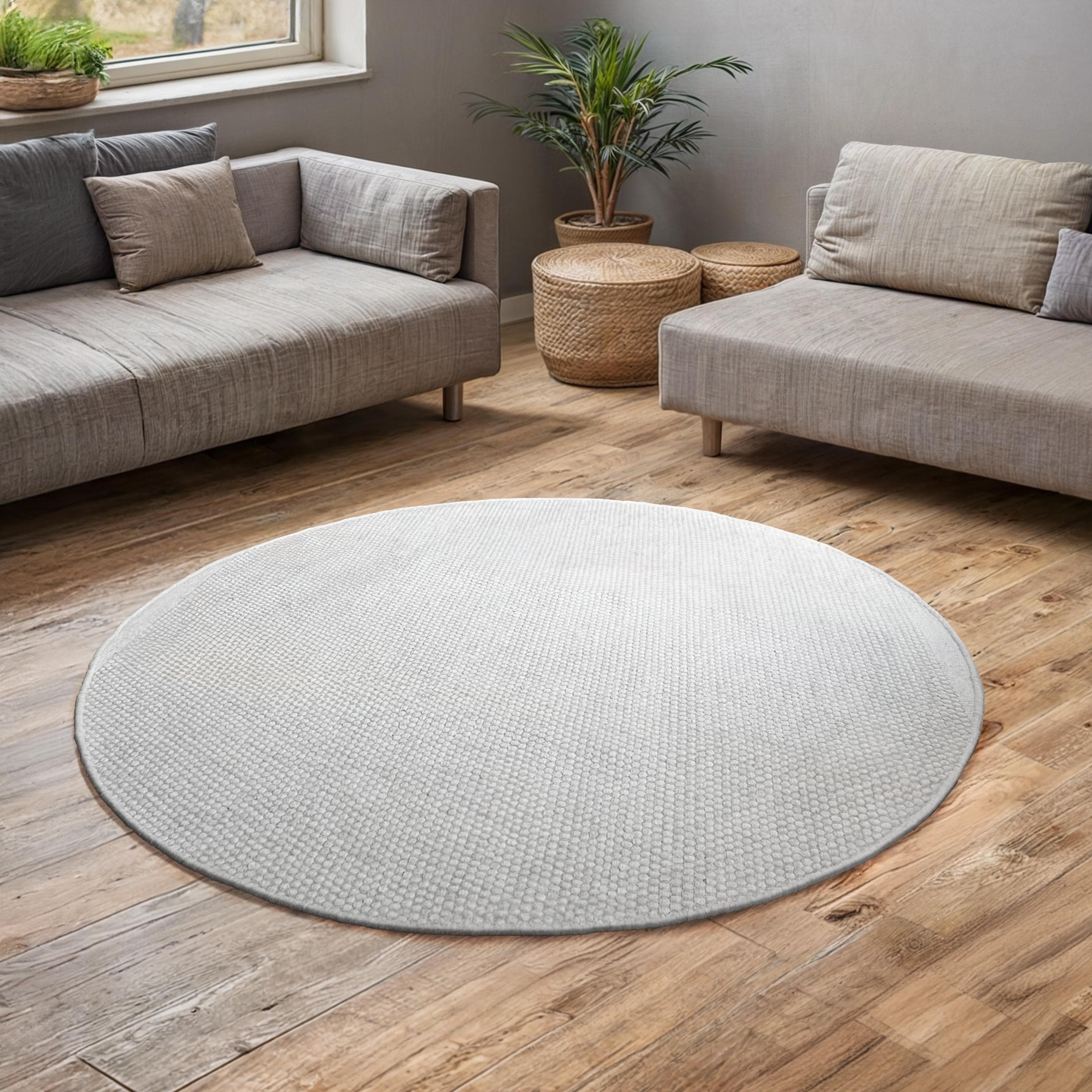 Wollteppich OTTO HOME Woolscape 1 Beige Uni