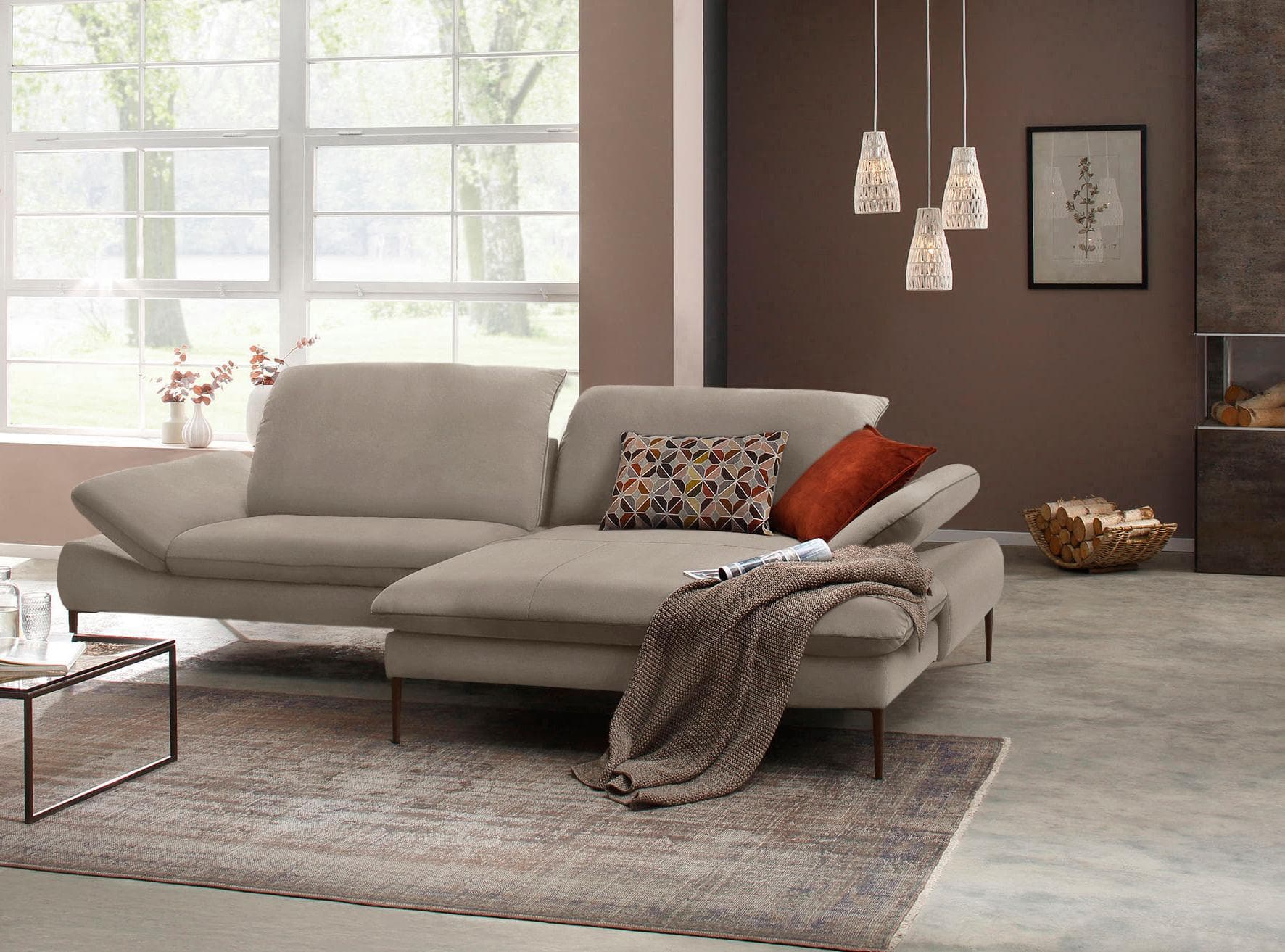 W.SCHILLIG Ecksofa enjoy&MORE mit Sitztiefenverstellung und Recamiere