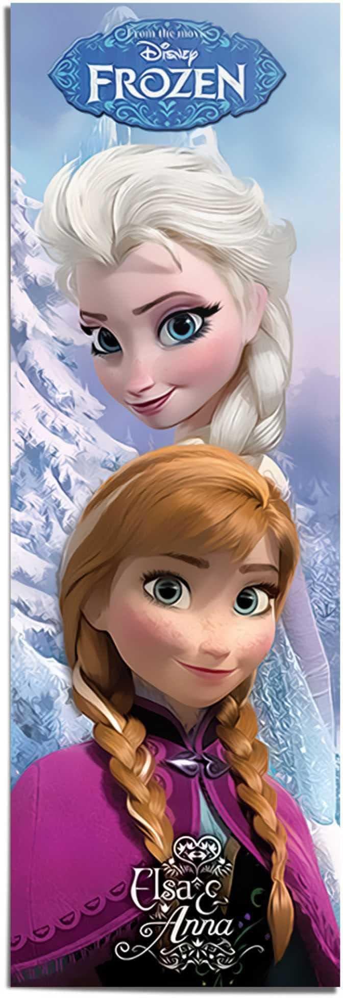 Poster REINDERS Disney's die Eiskönigin Anna & Elsa