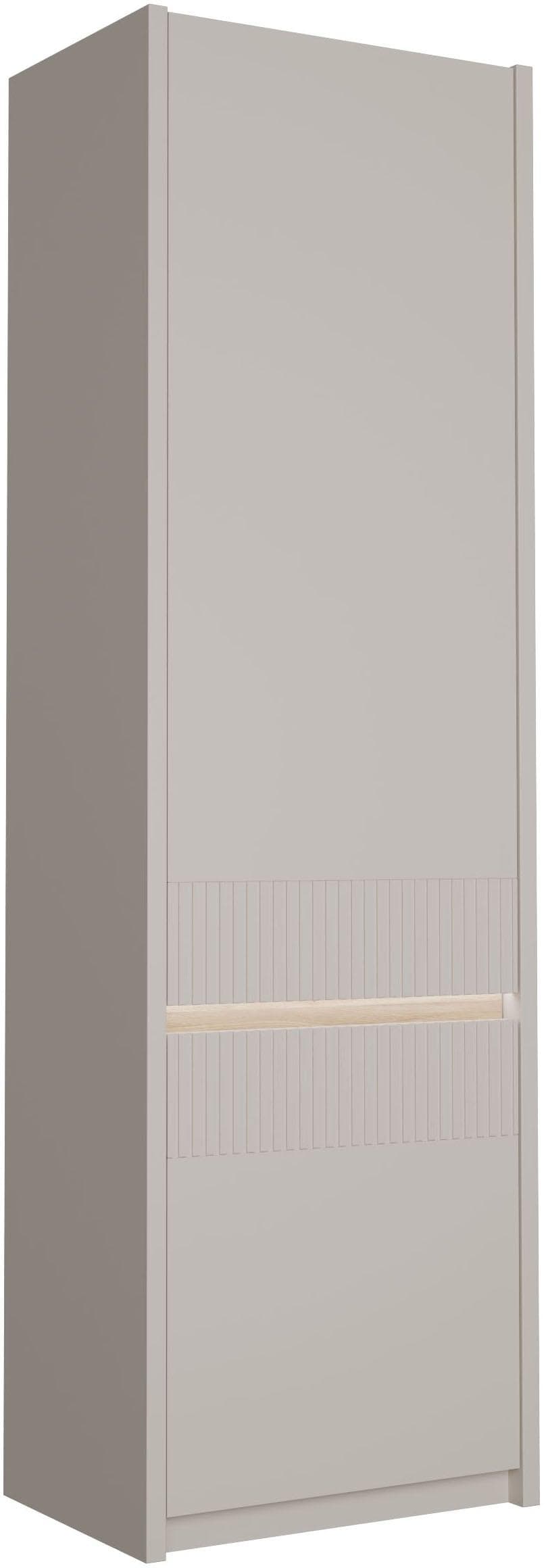 FORTE Drehtürenschrank Oak Squere Mauvella Eiche