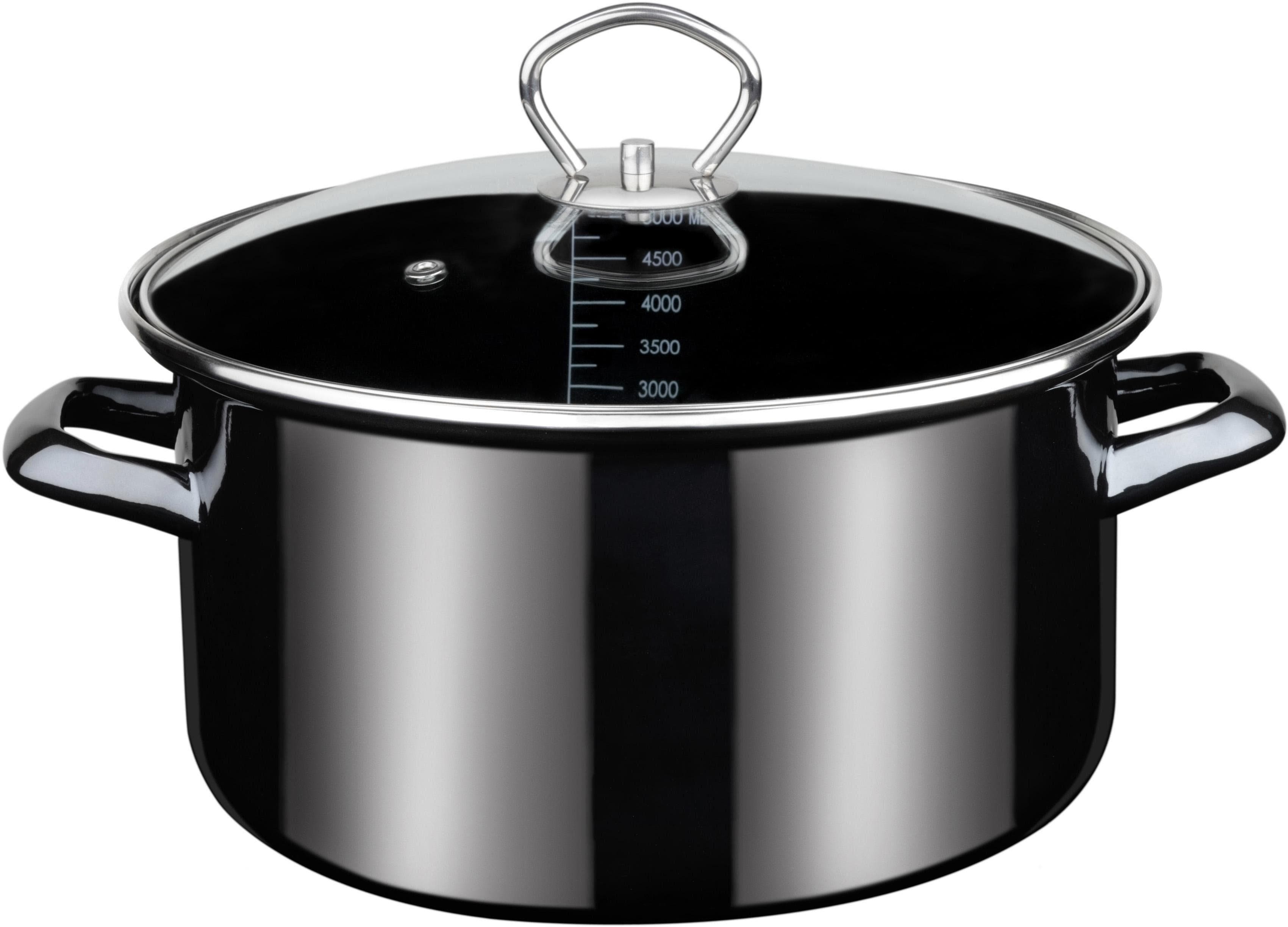 Fleischtopf GSW Profi-Black-Star Schwarz Induktion