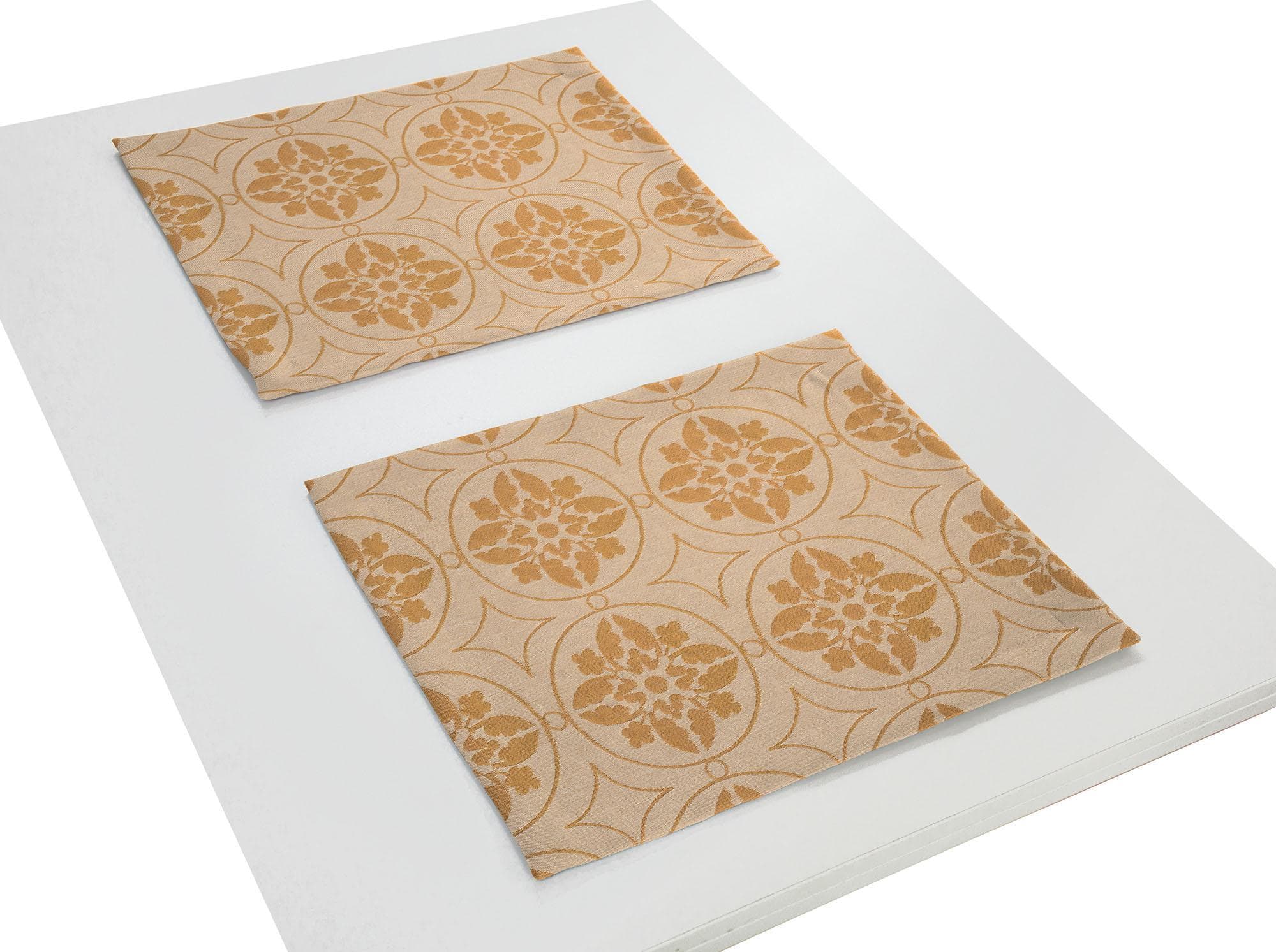 Adam Romantic Puligny Tischset Jacquardmuster Blumen