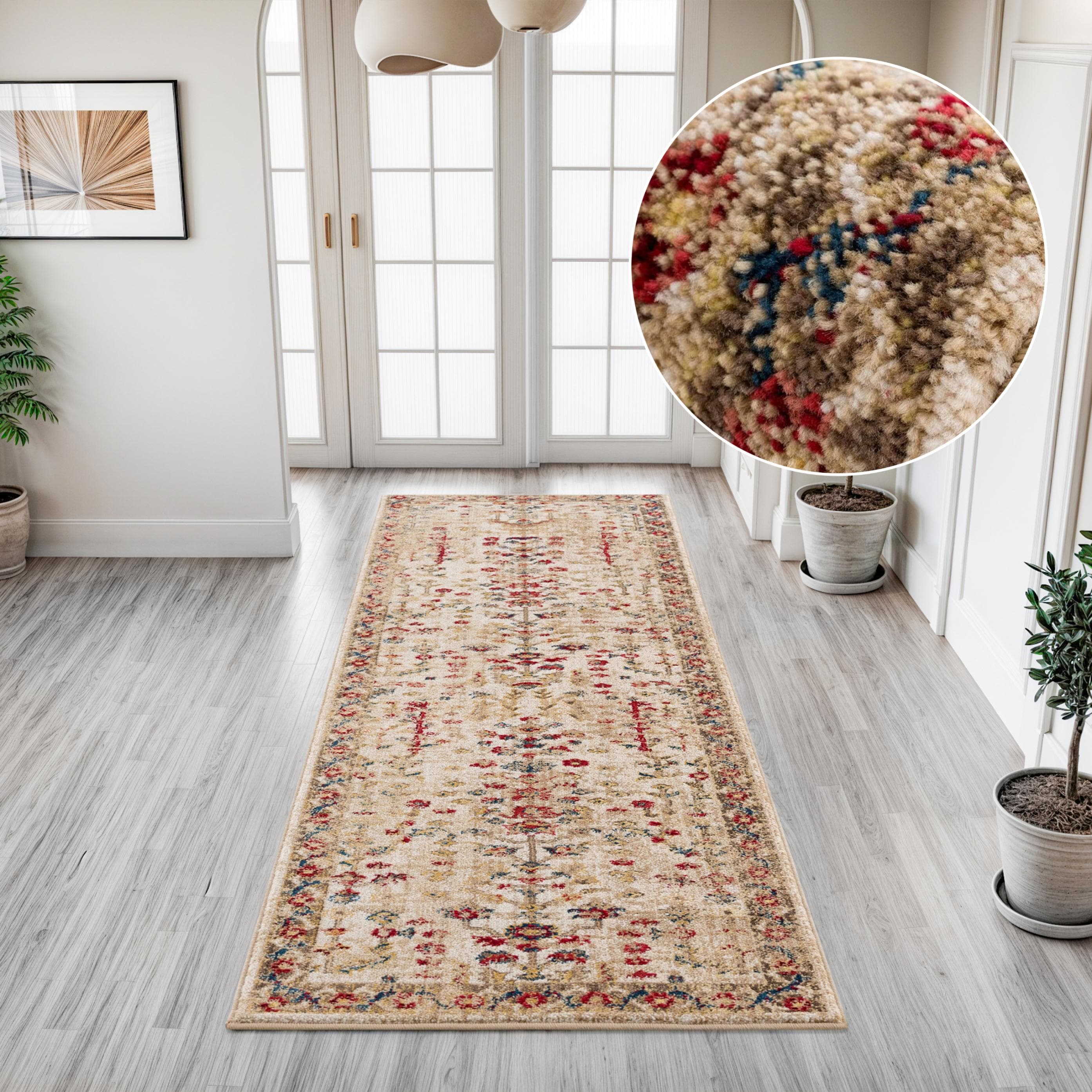 OTTO HOME Läufer Clovis Beige Orientalisch Vintage