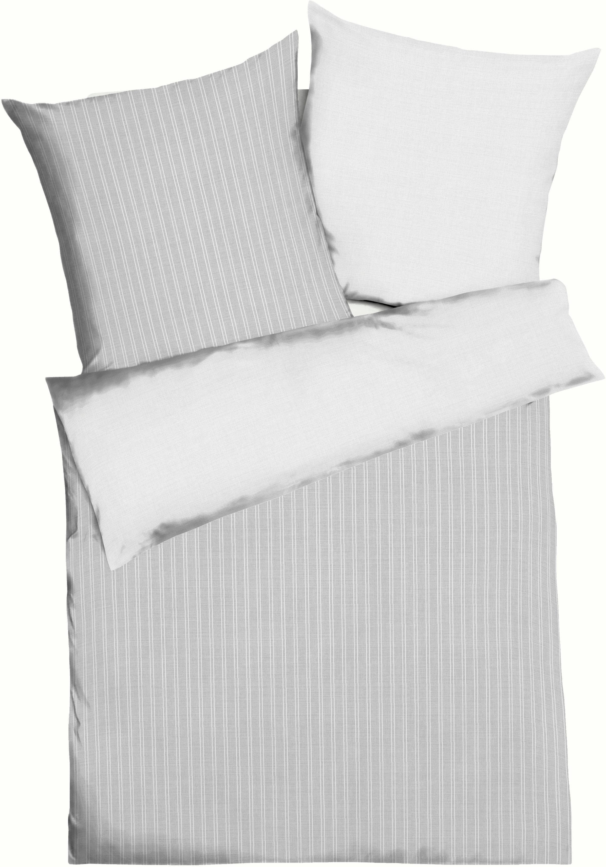 Bettwäsche KAEPPEL Eternity Silber 100% Baumwolle