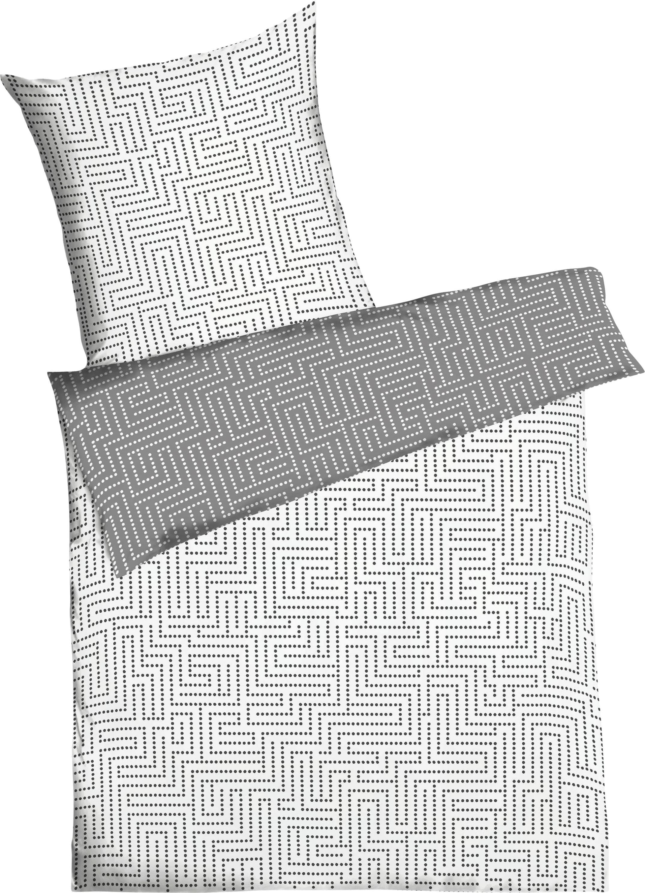 Kaeppel Feinbiber Bettwäsche Password 986/529 Graphit
