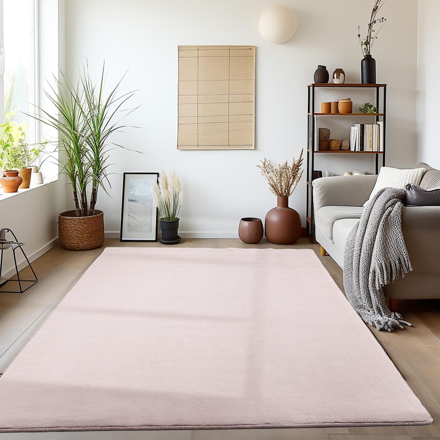 Ayyildiz Teppiche Sky 5400 Rosa Moderner Teppich